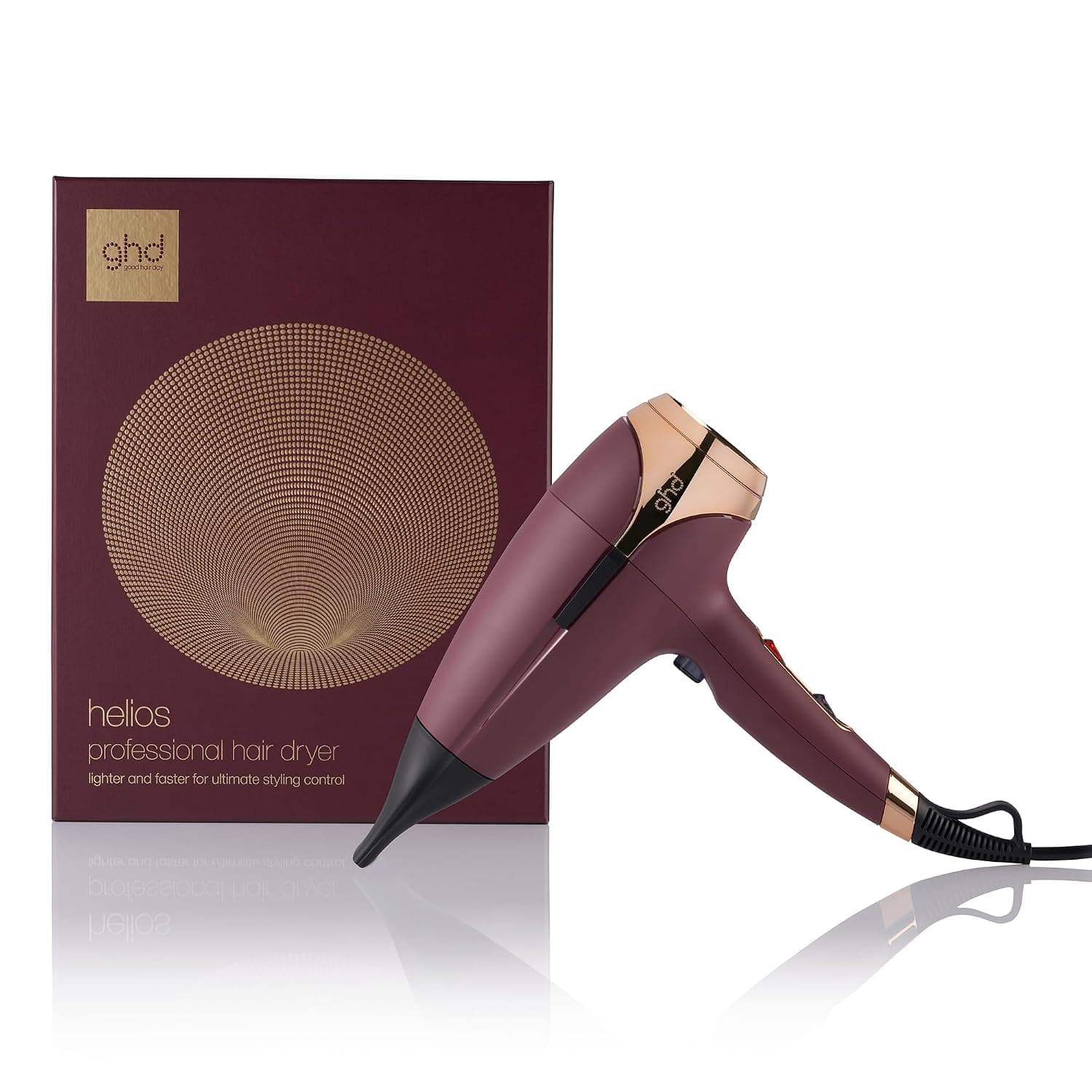 ghd Helios - Secador de Pelo Profesional, Ligero, Secado Rápido