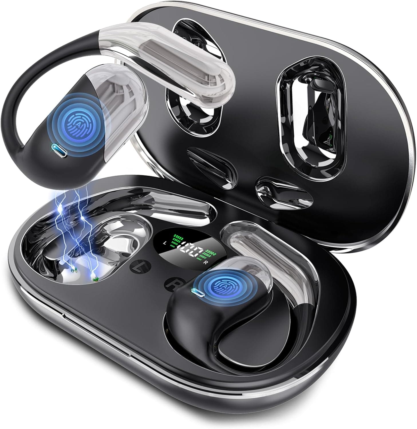 Paekole Auriculares Traductor en Tiempo Real, IA, 198 Idiomas