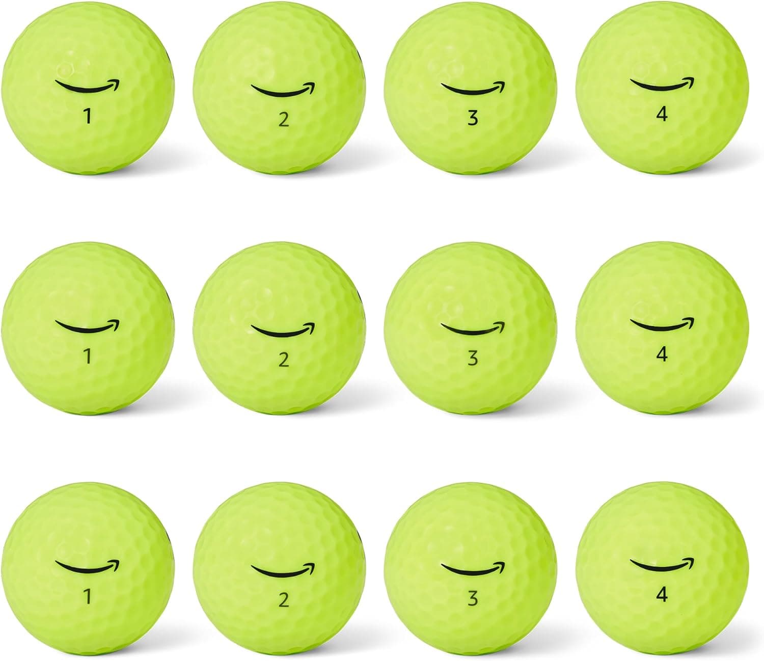 Amazon Basics Pelotas de Golf de Núcleo Blando