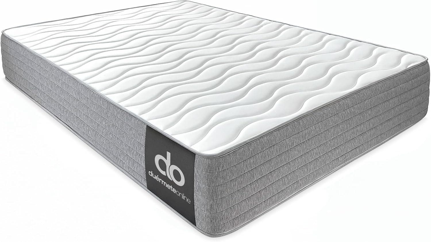 Duérmete Online - Colchón 80 x 200 Viscoelástico Frida con Cara Invierno/Verano, Ergonómico, Confort y Dureza Óptimos, Higiénico y Transpirable, Grosor 30cm