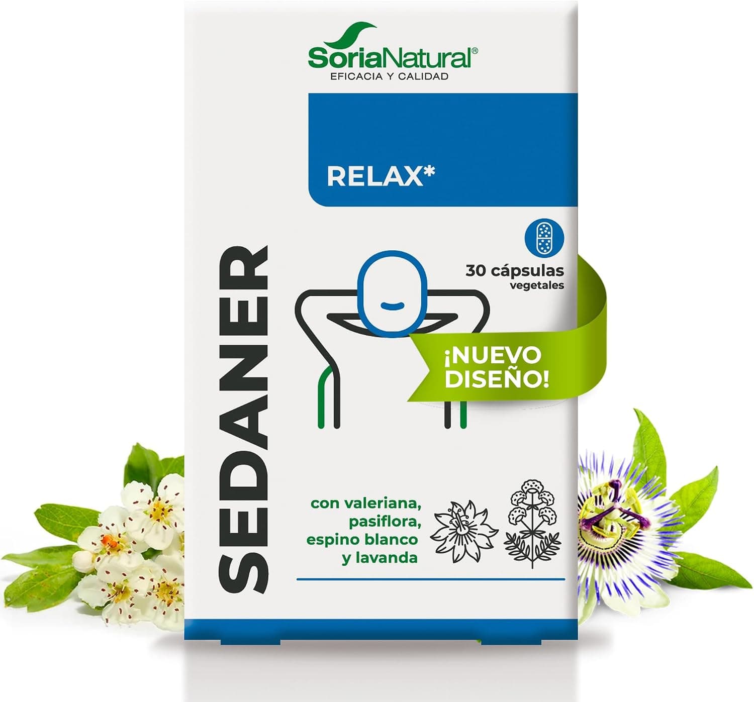 Sedaner con valeriana y pasiflora, Soria Natural