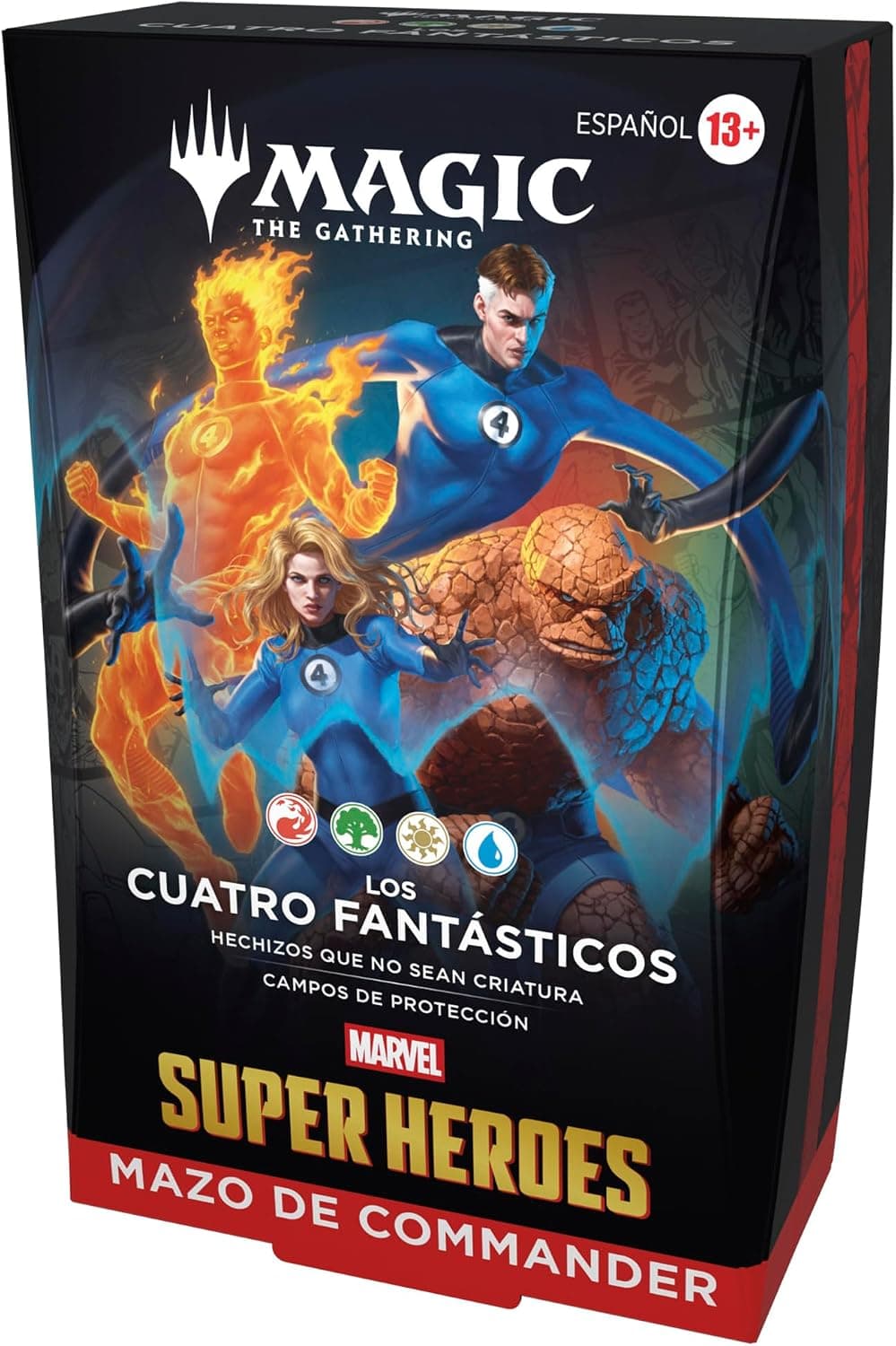 Mazo de Commander de Magic: The Gathering | Marvel Super Heroes - Los Cuatro Fantásticos (Versión en Español)