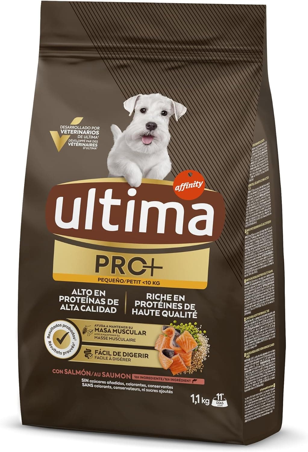 Ultima Pro + Pienso para Perros con Salmón - 1,1kg