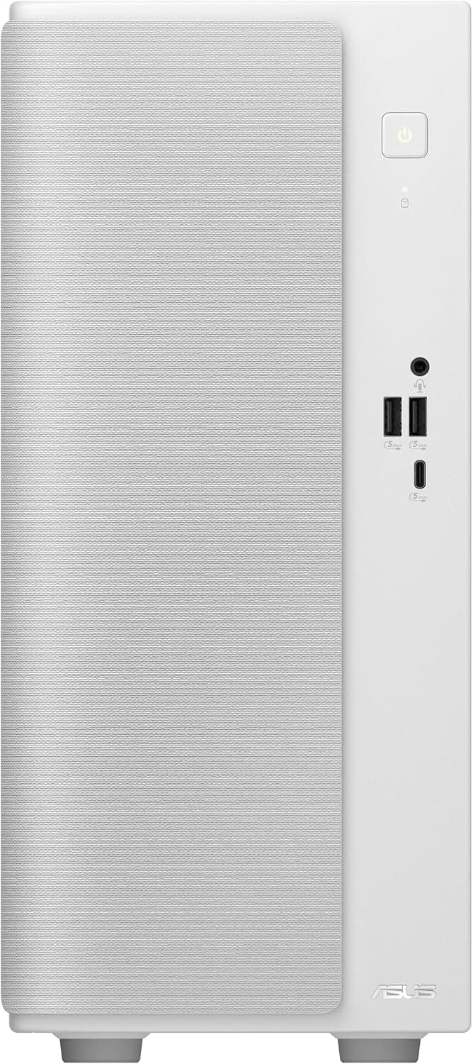 ASUS,V500 Mini Tower V501MV-05210H142W - Sobremesa (Intel Core 5 210H, 16GB RAM, 512GB SSD, Graphics, Windows 11 Home) Blanco