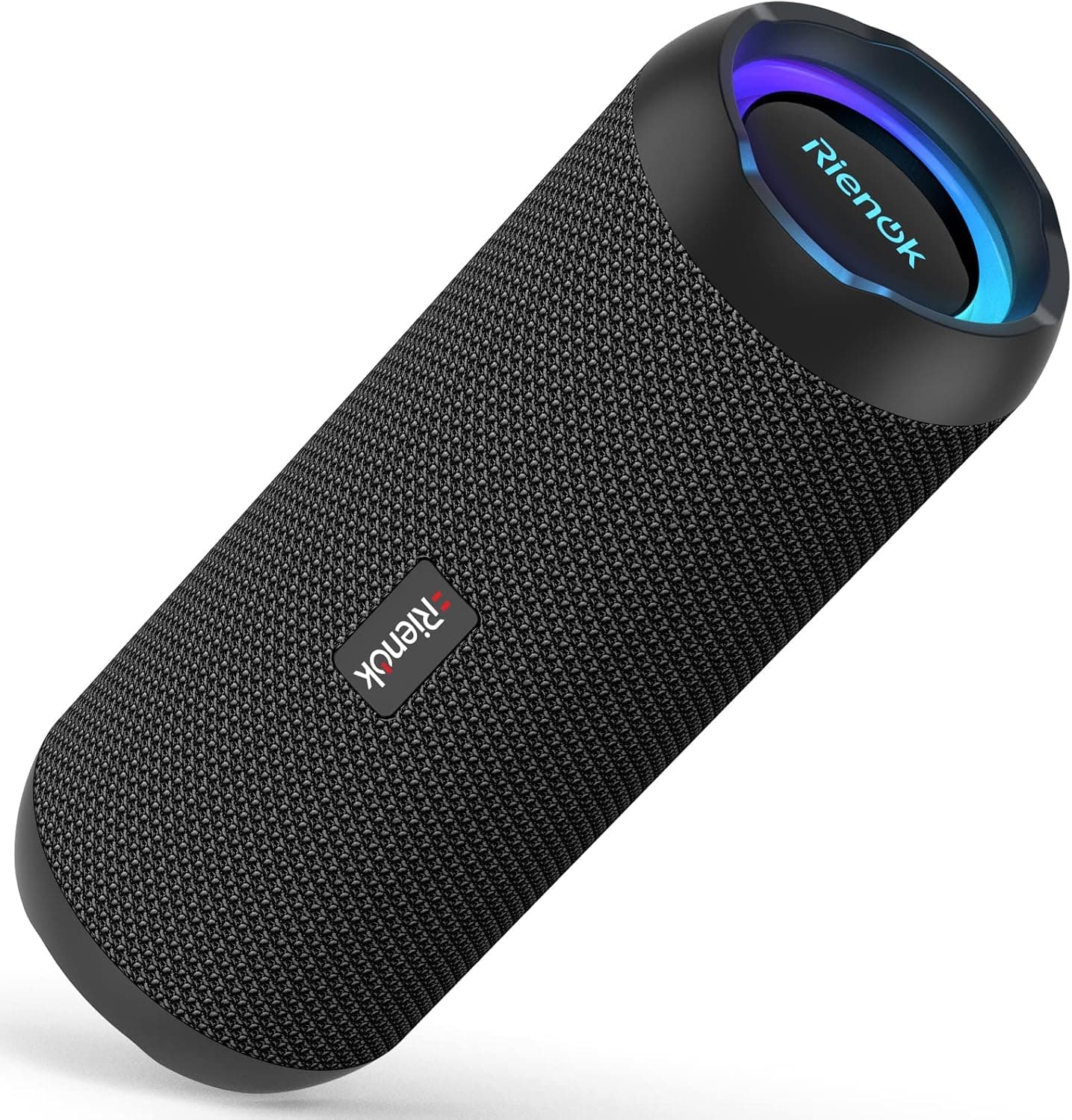 RIENOK Altavoz Bluetooth 30W Portátil Potente Impermeable IPX7 Negro