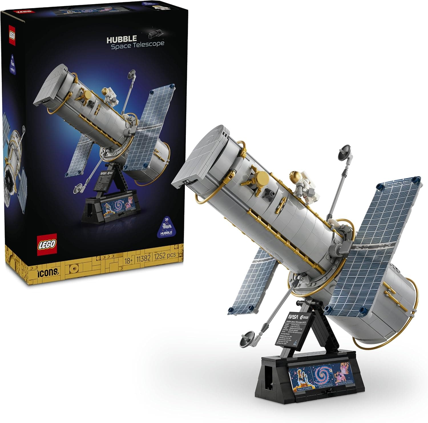 LEGO Icons Telescopio Espacial Hubble 11382