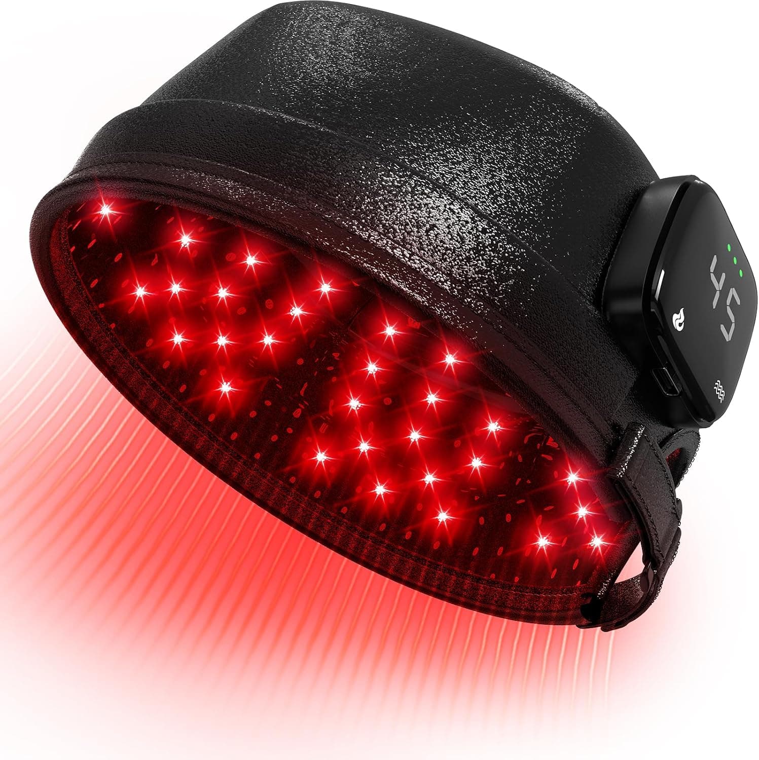 iKeener lllt Laser Capilar para Cabello, Inalámbrico 660nm & 850nm Casco Laser para Tratamientos Crecepelos, Dispositivos para Regeneración Capilar para Hombre Mujer