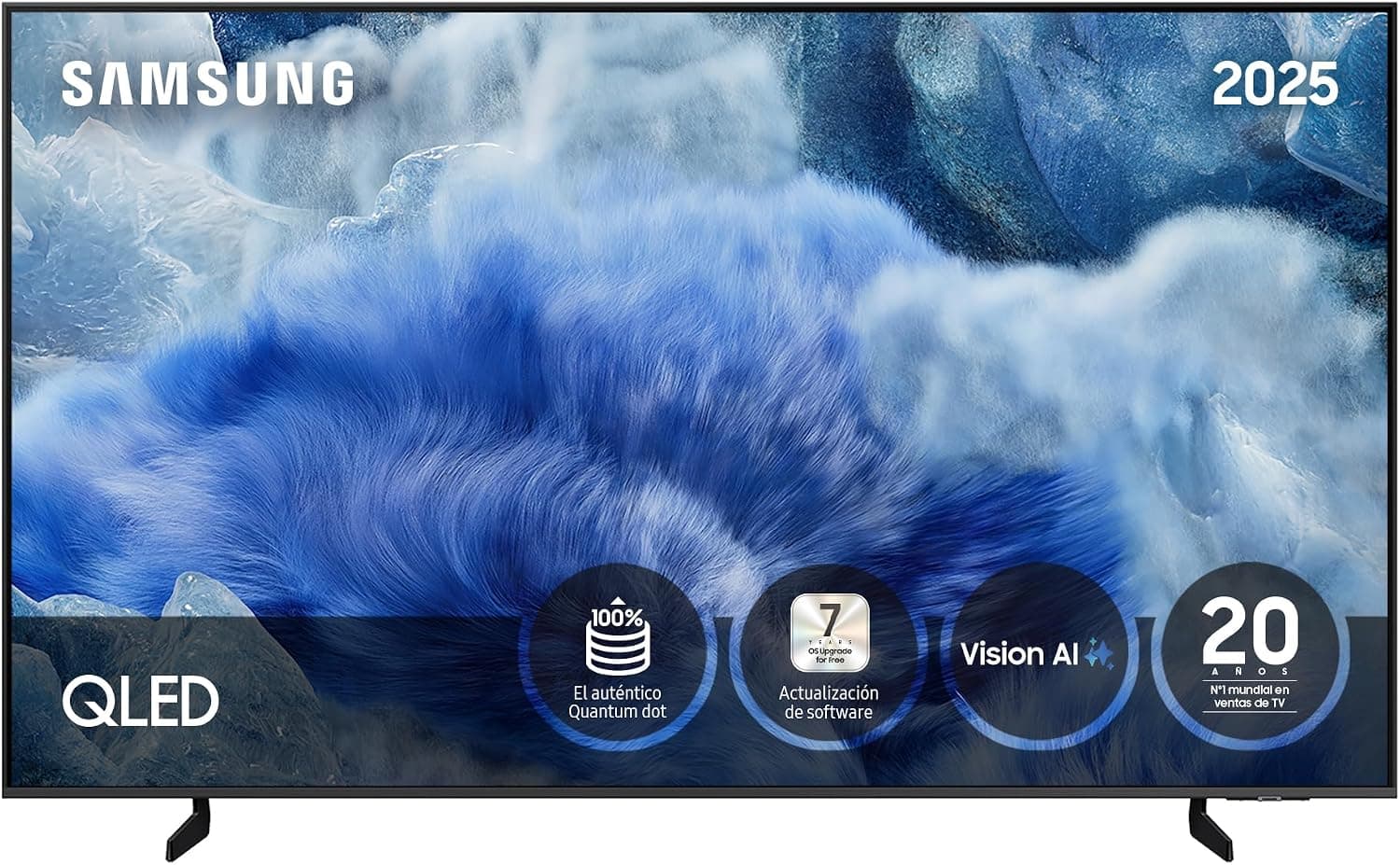 Samsung TV 75 Pulgadas QLED Q8F 4K Smart TV con Vision AI, 100% Volumen de Color con Quantum Dot, el auténtico Quantum Dot y Motion Xcelerator