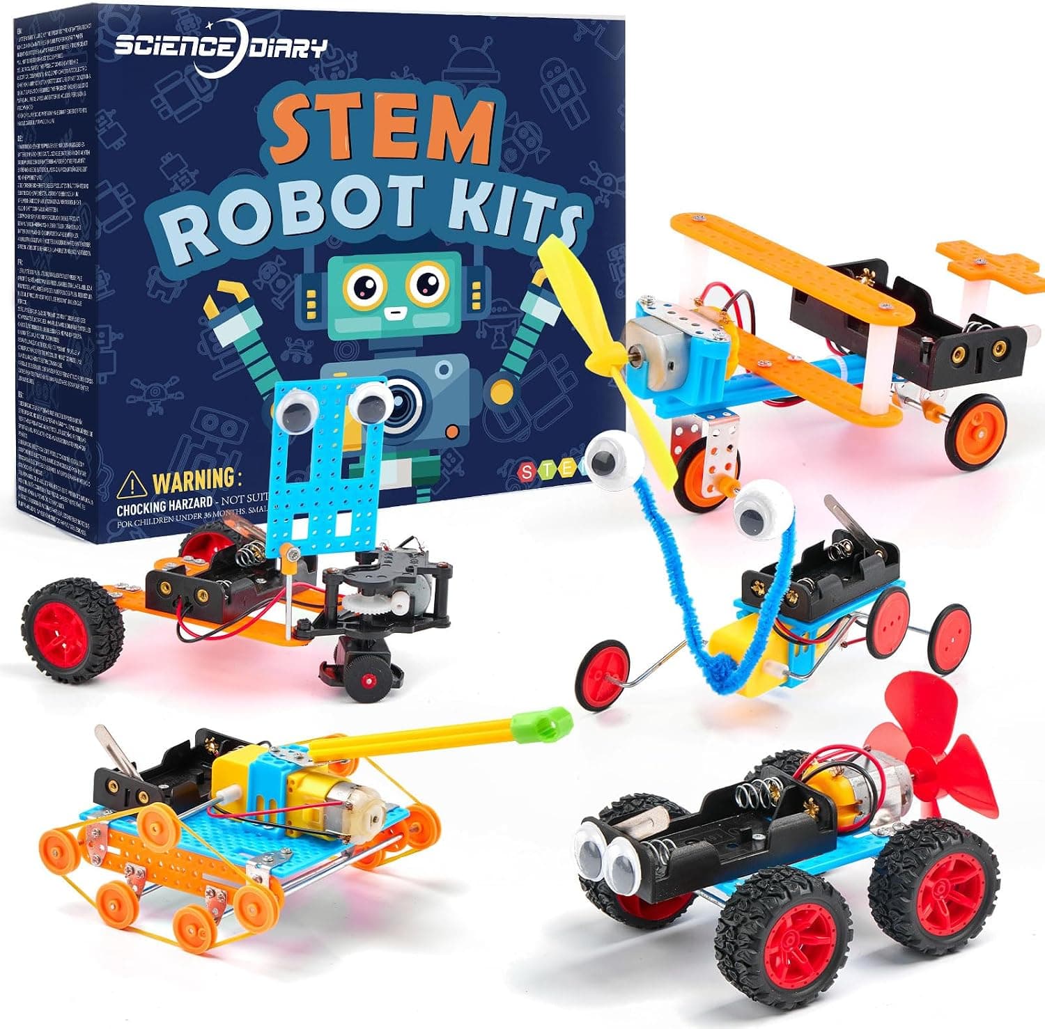 Juguetes Stem Kit de Construcción de Robots para Niños