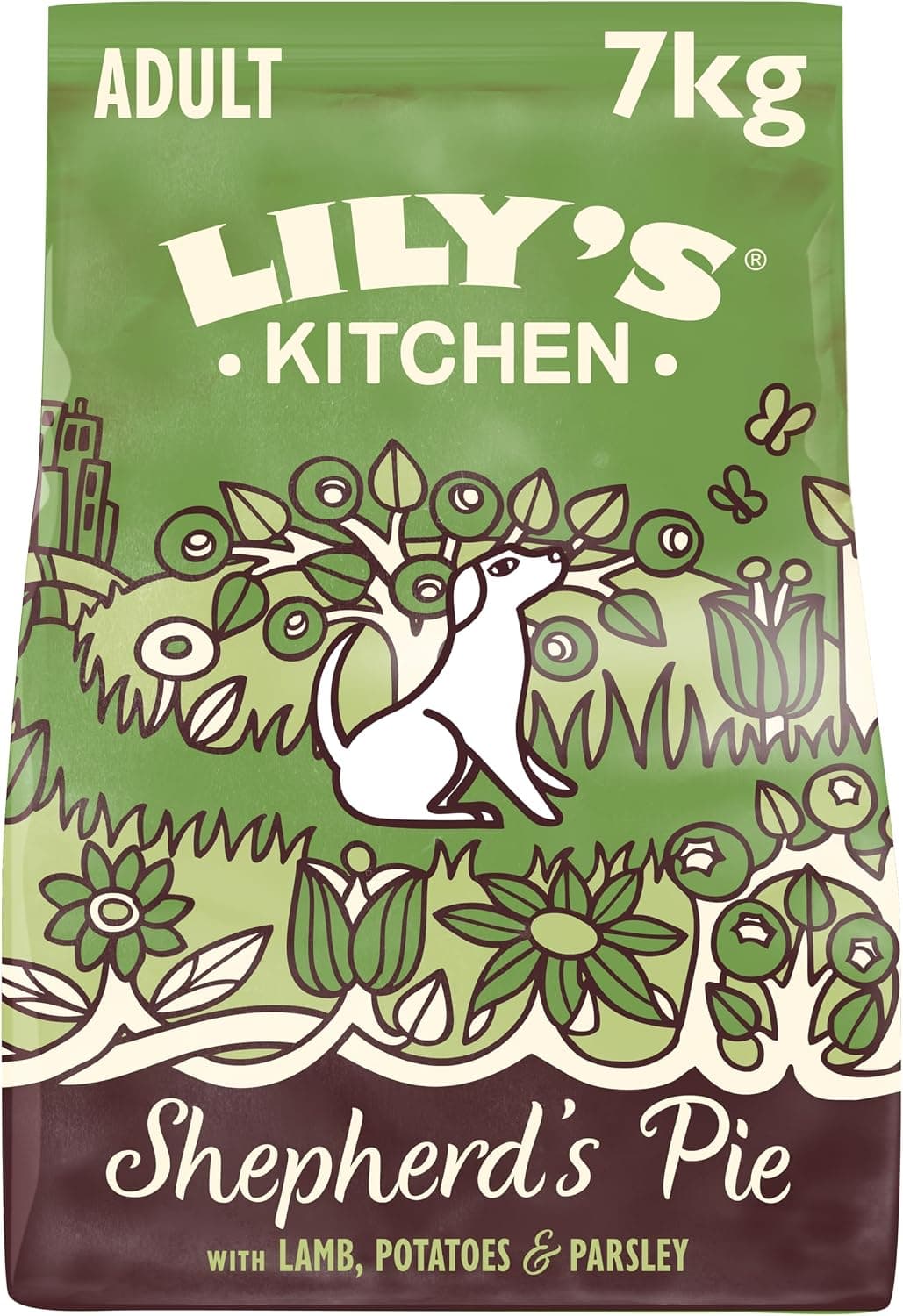 Lily's Kitchen Completo Pienso Seco para Perros Adultos, con Cordero, 7 kg