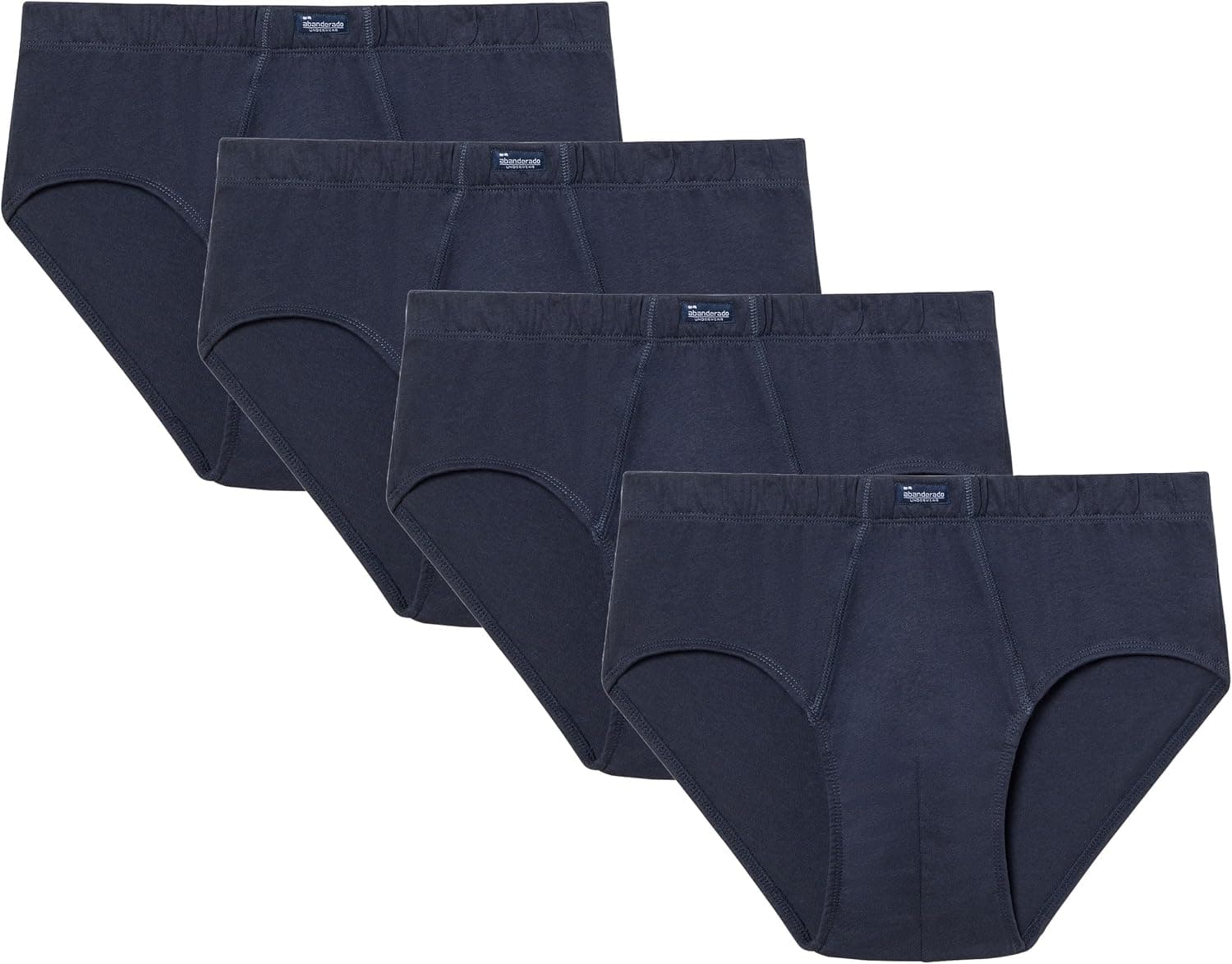 Abanderado Pack Slips Abiertos Línea Original de Algodón 100% Hombre x4