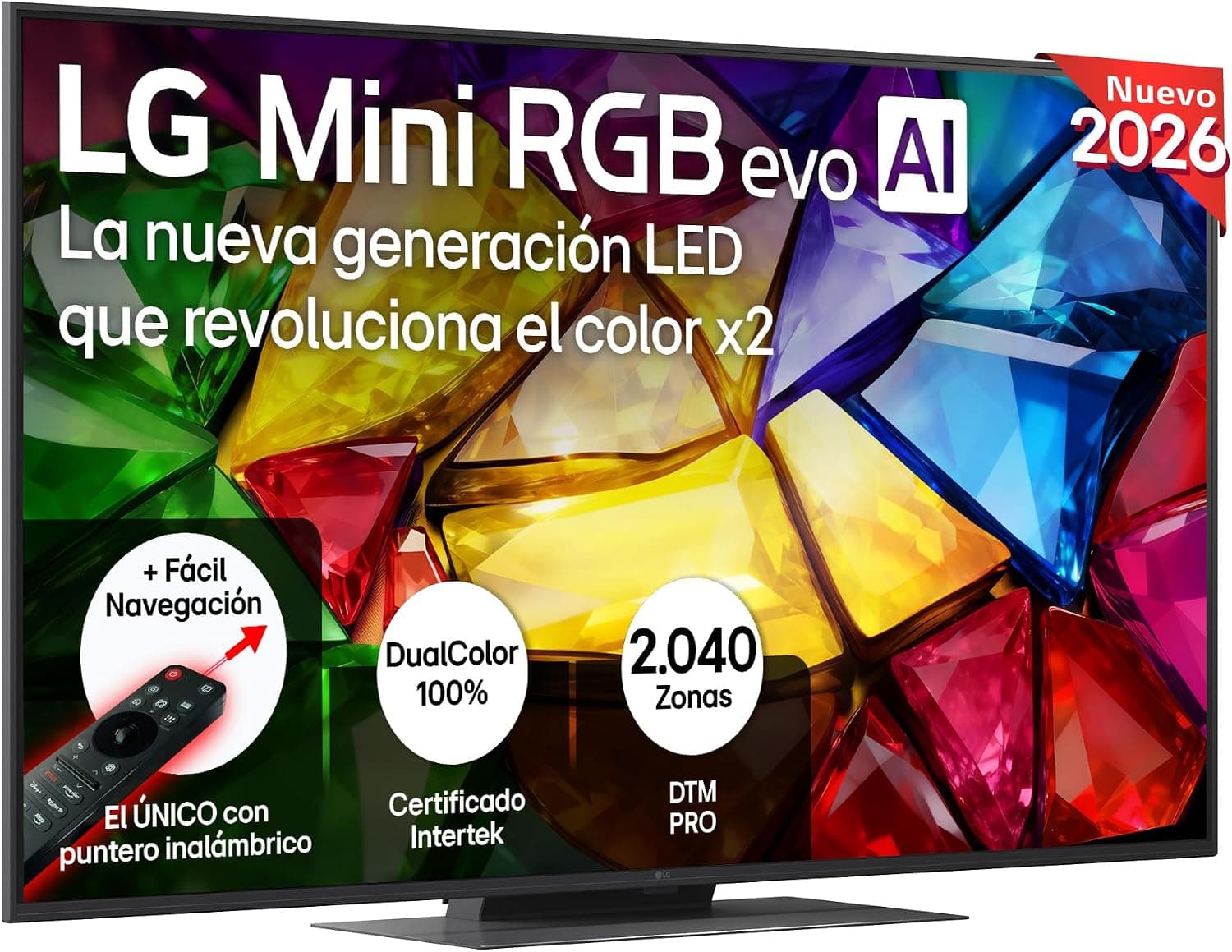 LG 55MRGB88B6A - Smart TV MRGB AI 55" 4K Sin Reflejos 94%, 2026