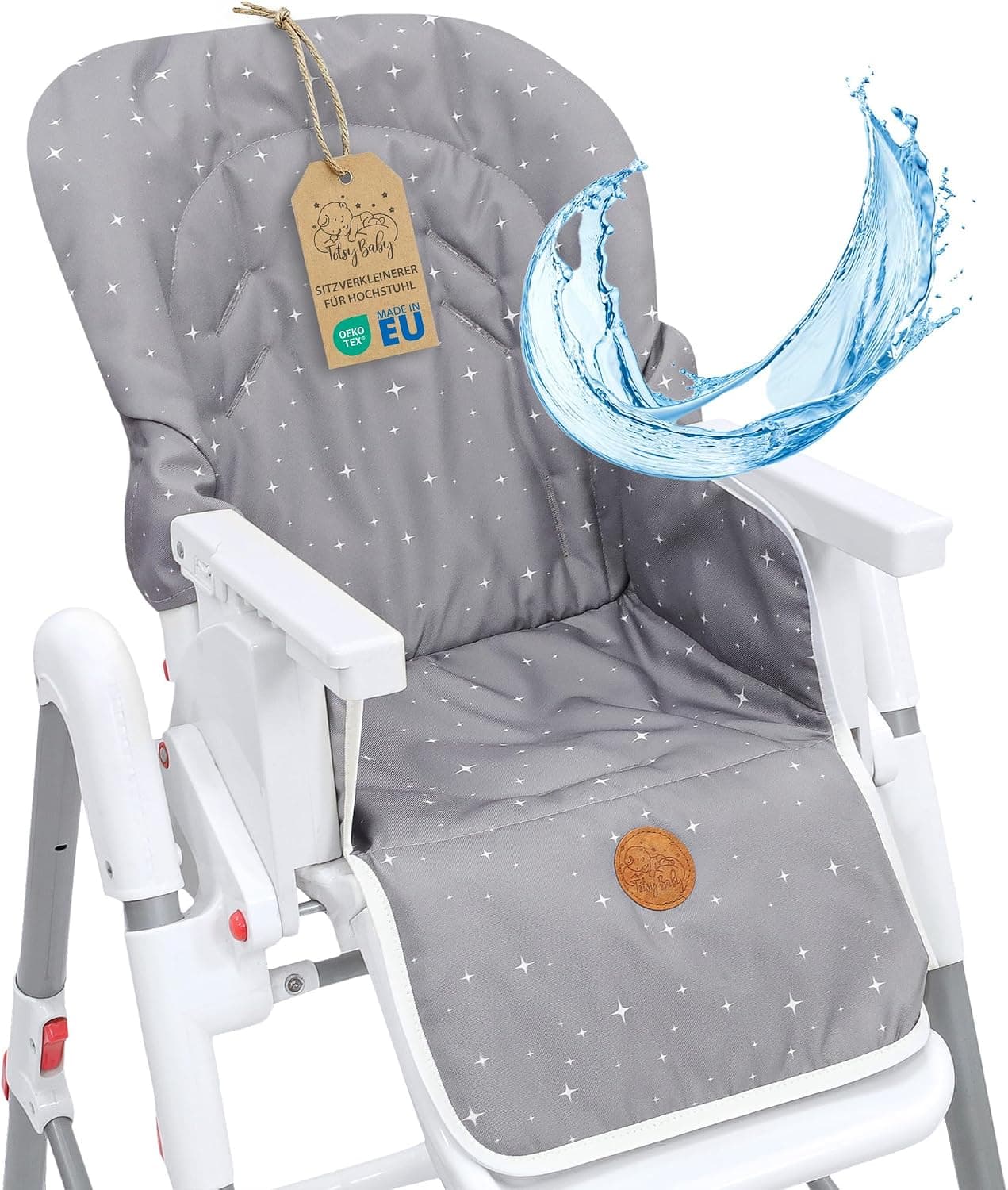 Cojín de trona reductor de asiento para bebé niños funda de asiento