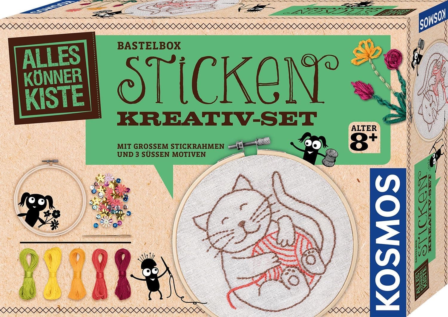 Kosmos Sticken Kreativ-Set: Bastel-Set
