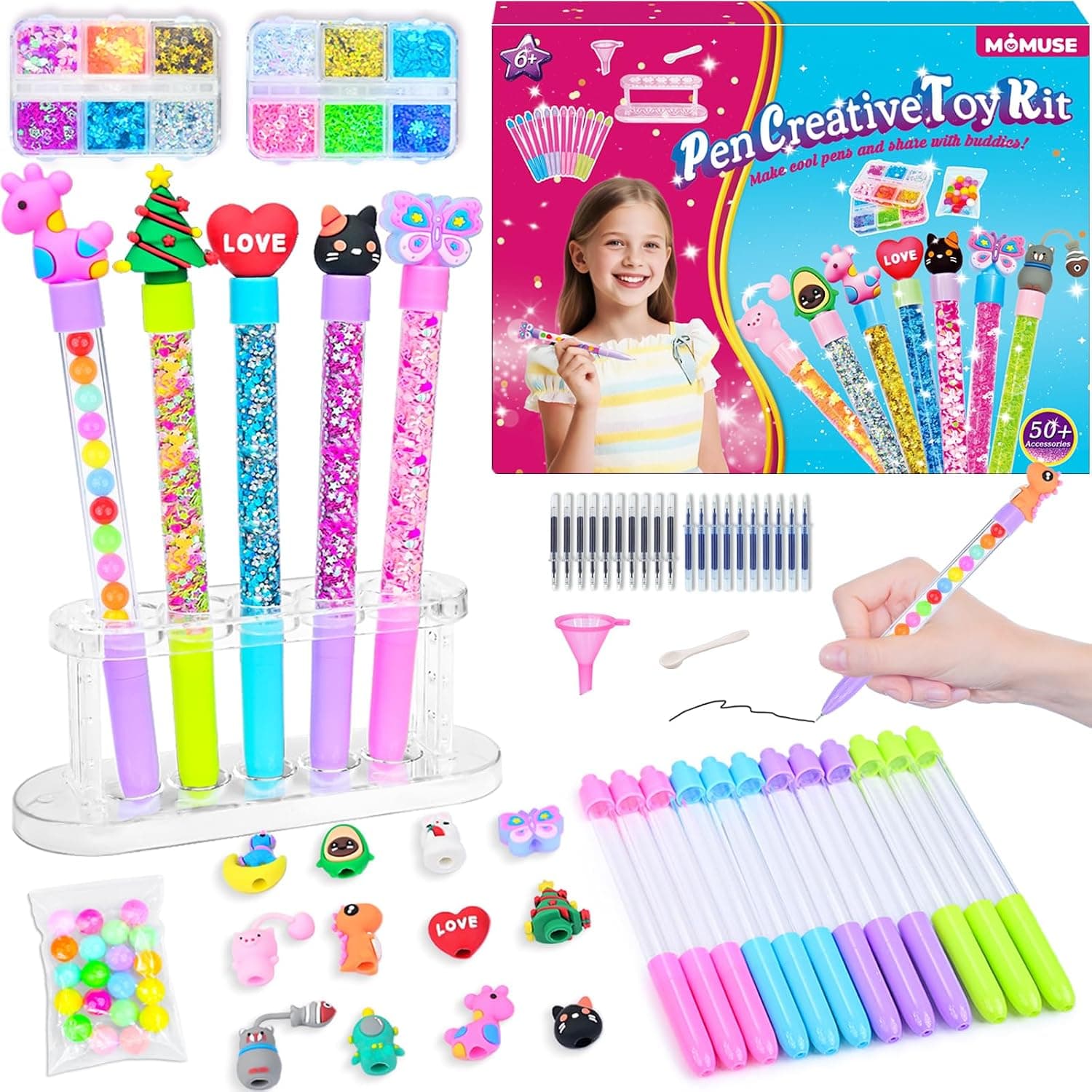 MOMUSE Kit de Creación de Bolígrafos, Laboratorio de Bolígrafos