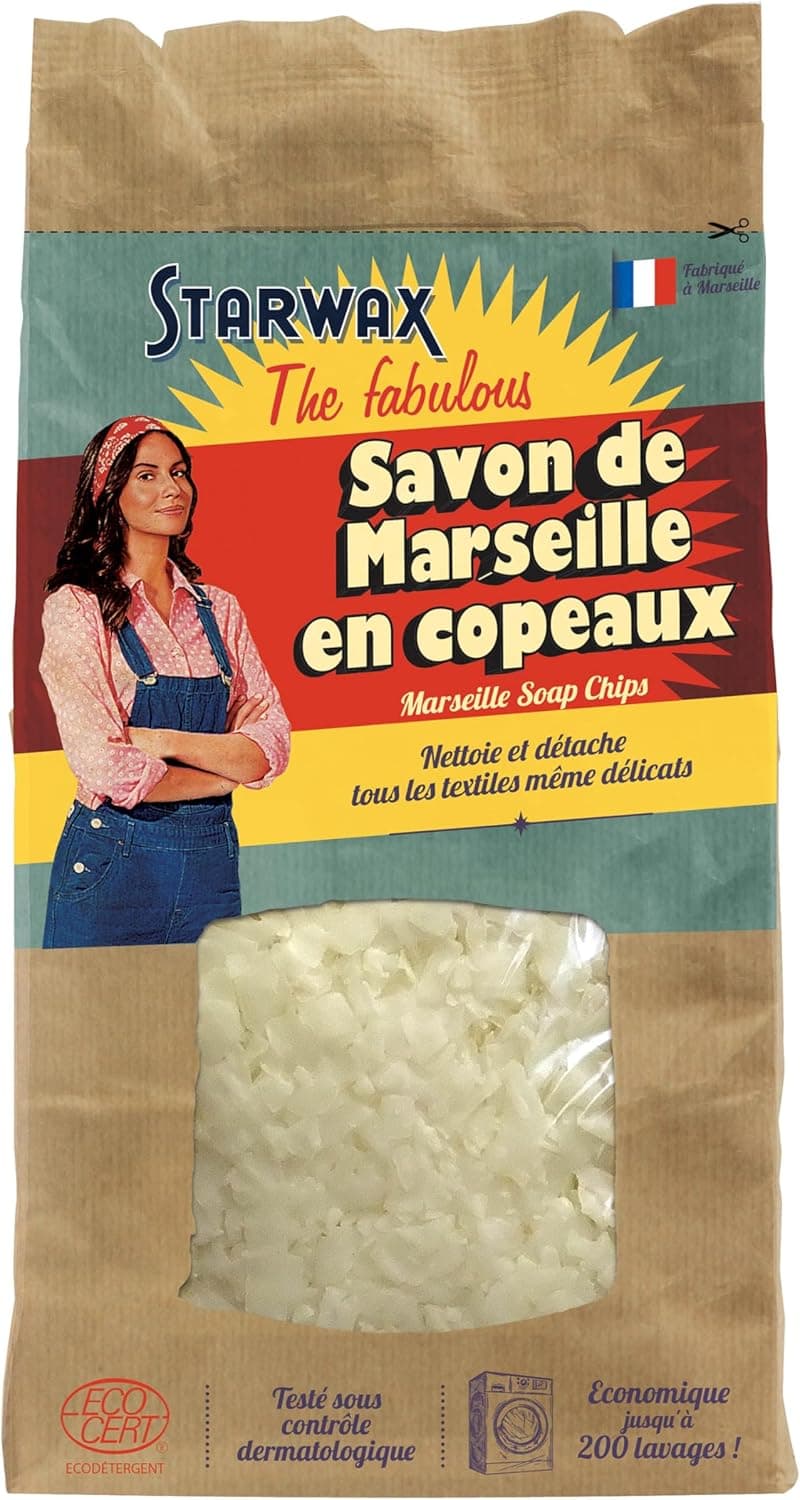 STARWAX FABULOUS Jabón de Marsella en Escamas, 750g
