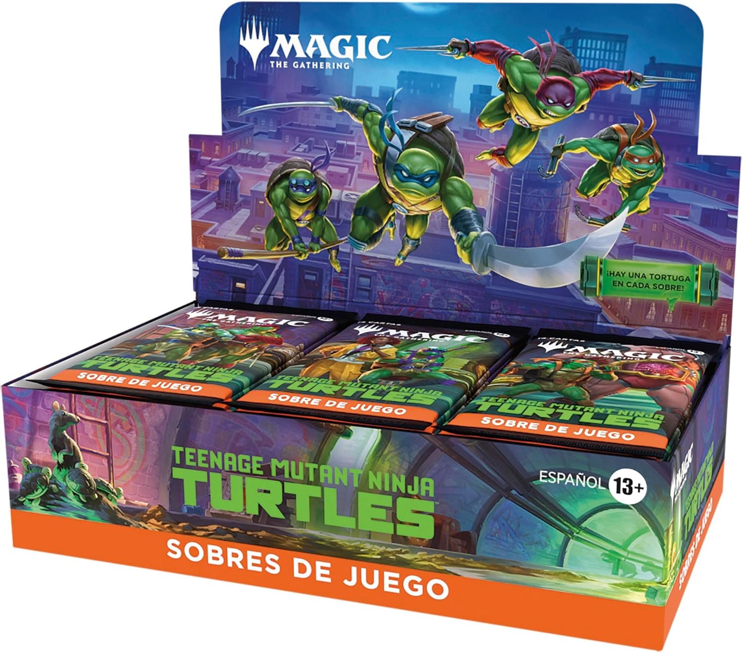 Caja de Sobres de Juego de Magic: The Gathering | Teenage Mutant Ninja Turtles (Versión en Español)