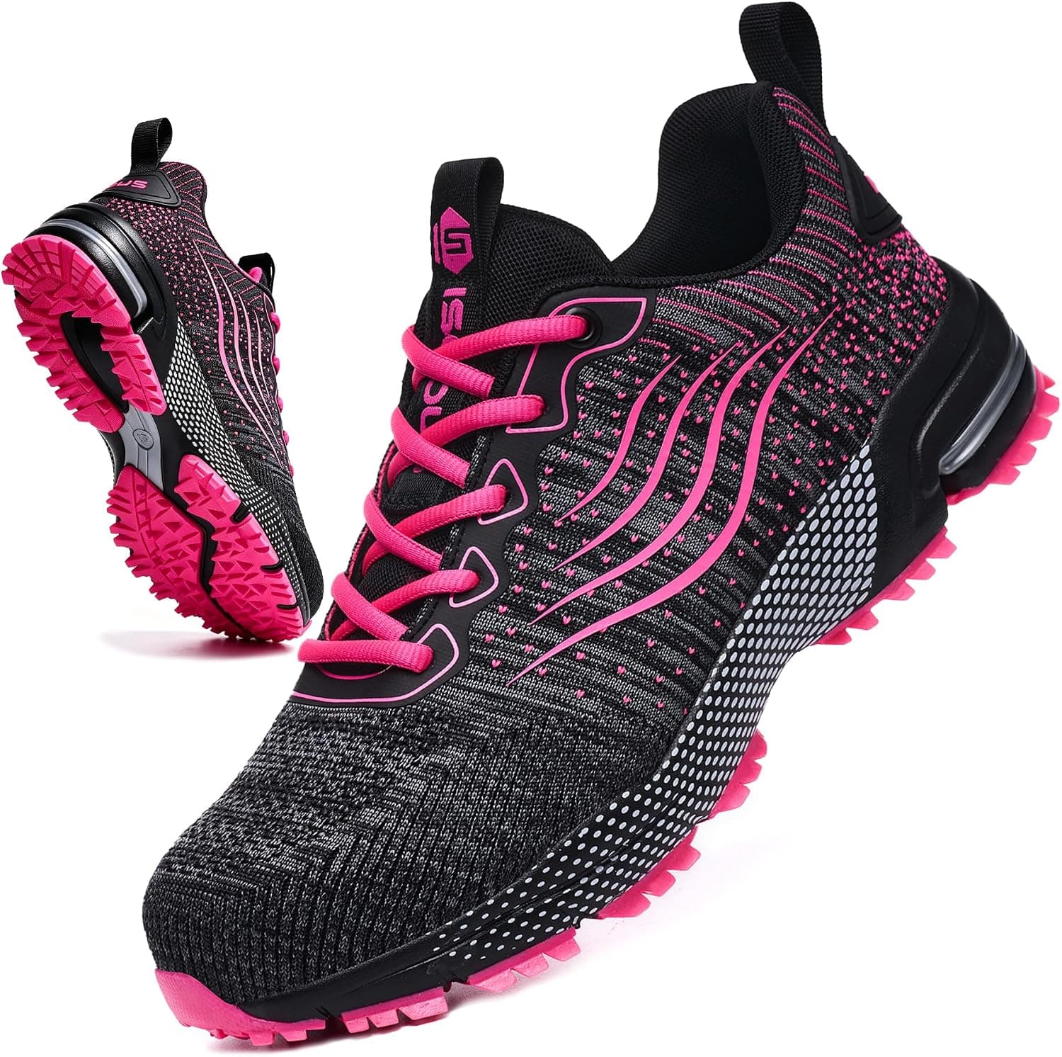 CKKYGGO Zapatos de Seguridad para Hombre Mujer Zapatillas Trabajo Ligero