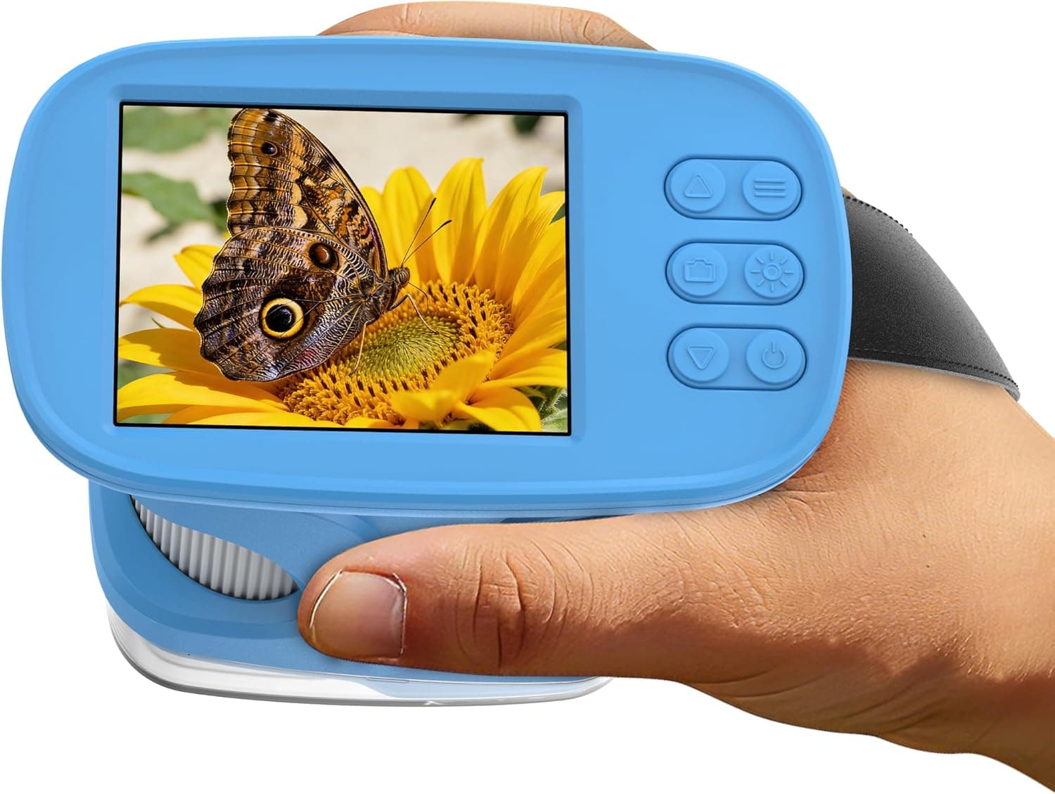 Microscopio Infantil con Pantalla Mejorada de 2.4" y Resolución