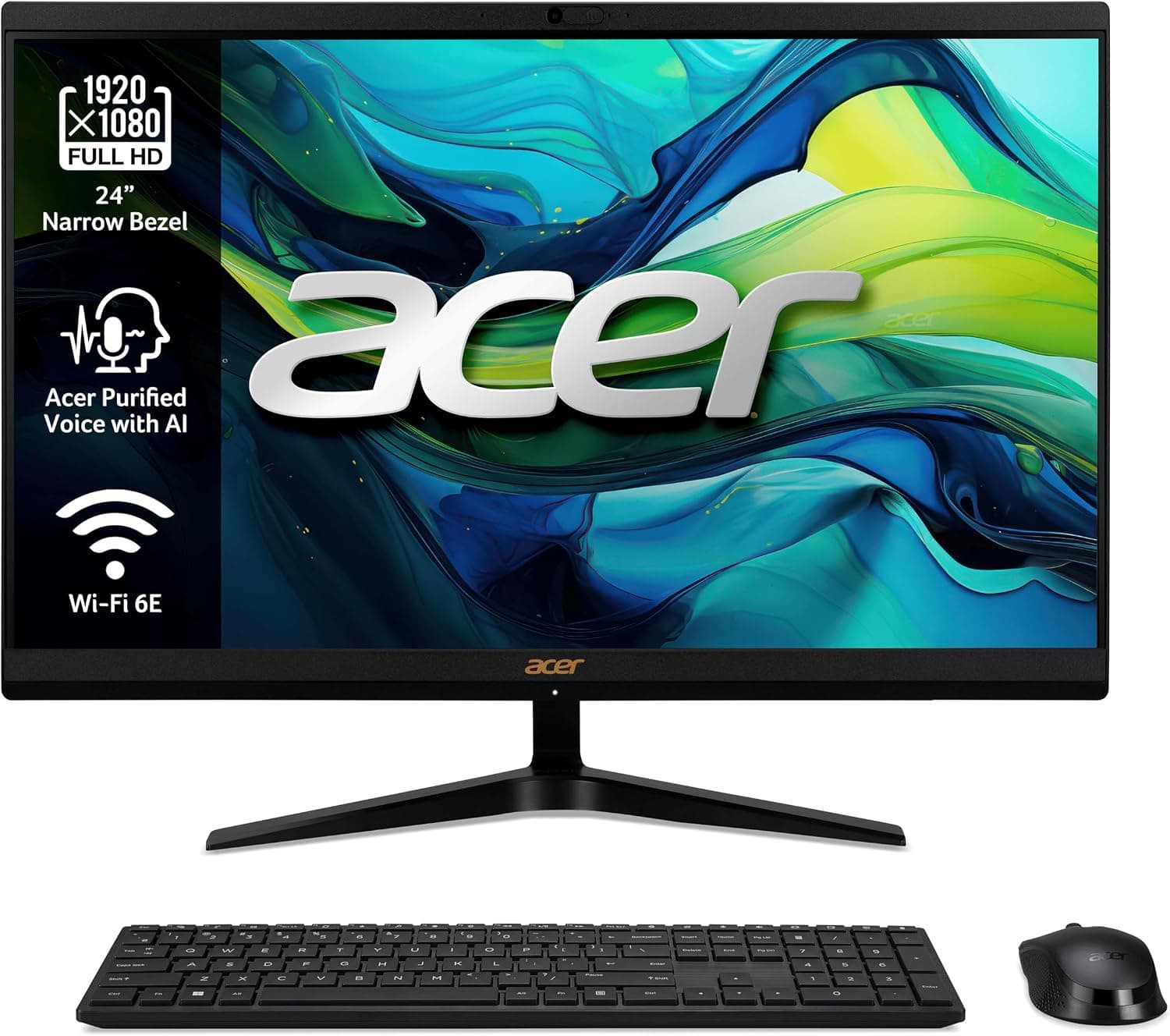 Acer Aspire All in One, Monitor 24" FHD, Intel Core i5, 16GB RAM, 512GB SSD