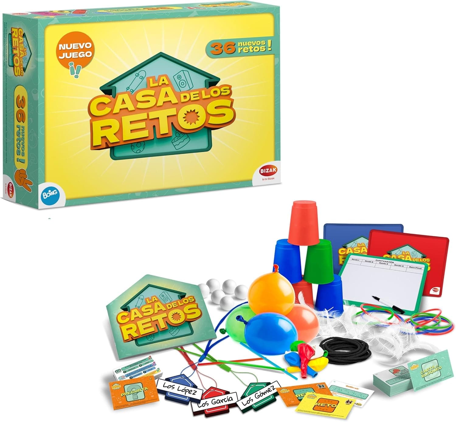 Bizak Casa de los Retos Nuevos Juegos