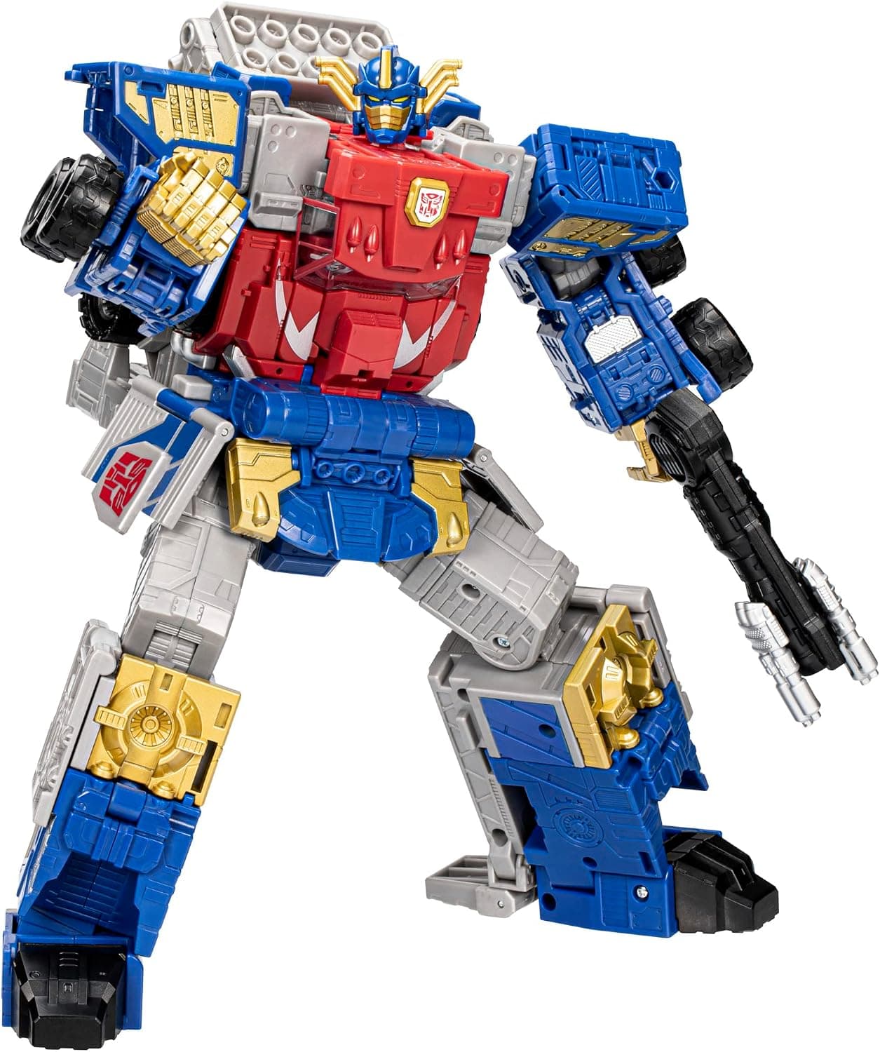 Transformers Juguetes Legacy Evolution, Armada Universe Optimus Prime, Figura de acción de 19 cm, Commander Class, para niños y niñas a Partir de 8 años