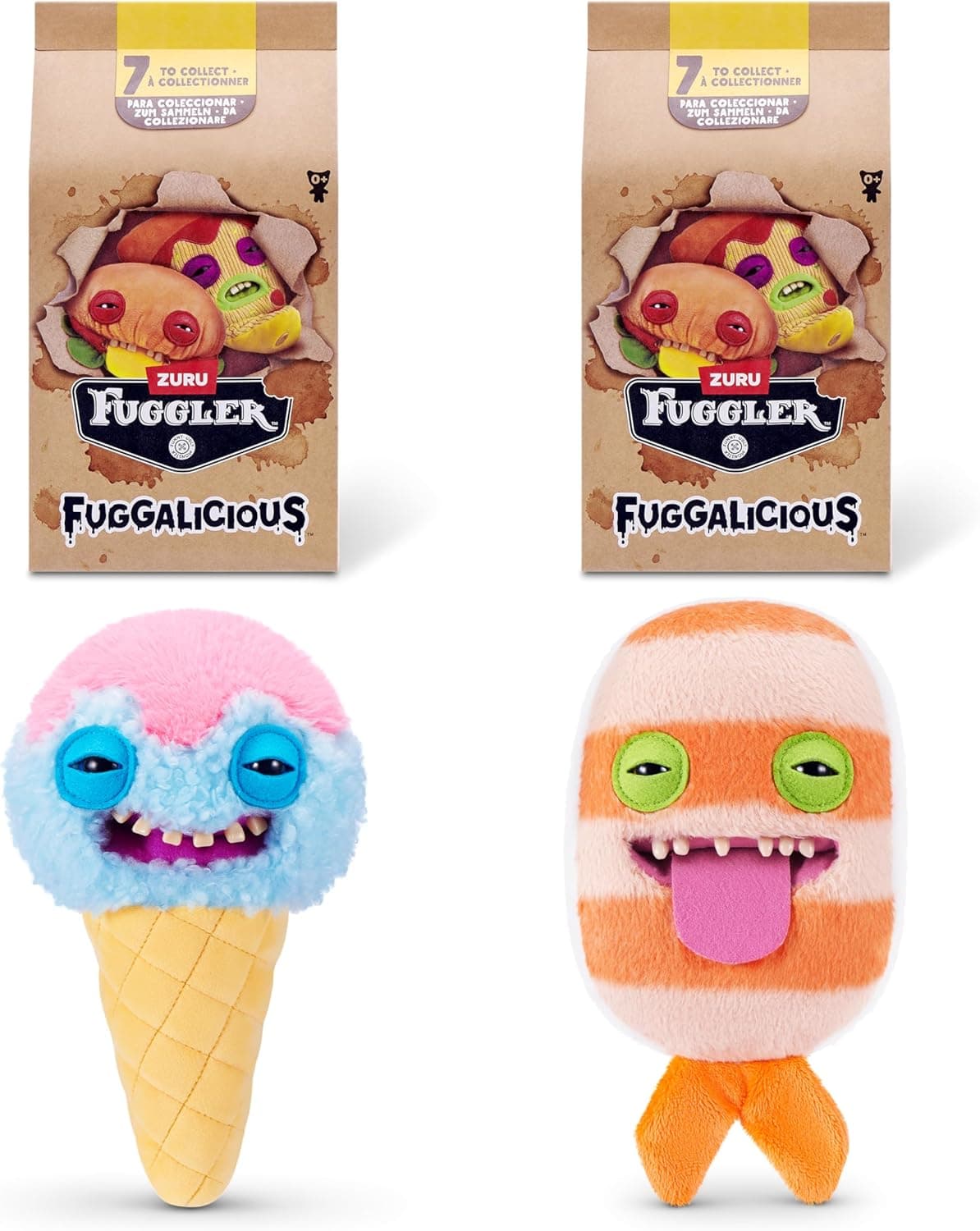 Fuggler 9” Core-Series 1-FUGGALICIOUS Plush 9" 2PK