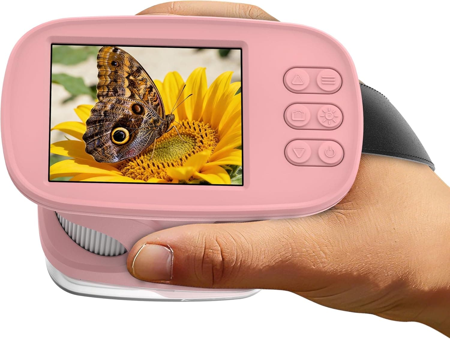 Microscopio Infantil con Pantalla Mejorada de 2.4" y Resolución
