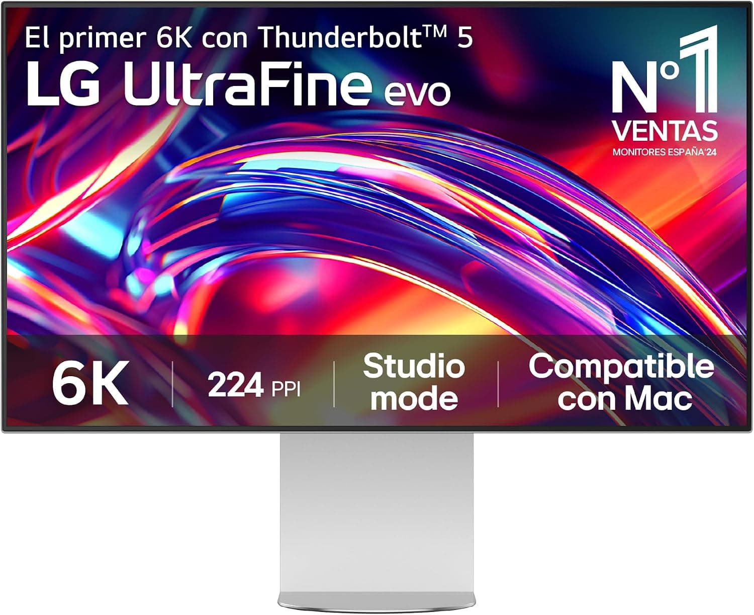 LG Monitor Ultrafine 32U990A-S - 32'', 6K(6144 x 3456), Plateado