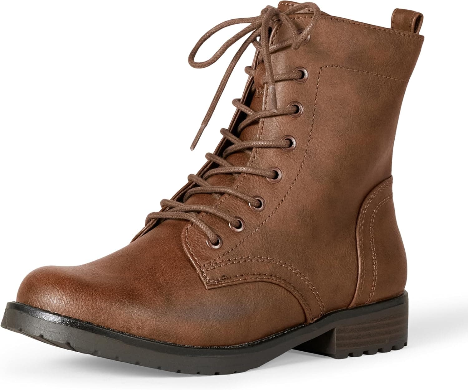 Amazon Essentials Mujer Botas de Combate con Cordones