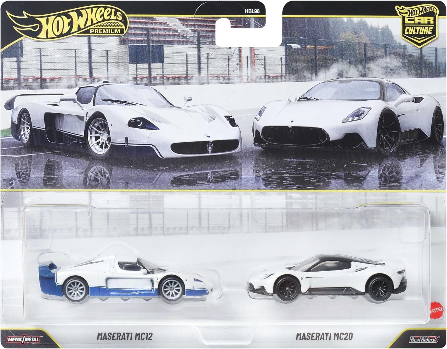 Hot Wheels Premium Maserati 2-Pack: 2004 Maserati MC12 y MC20