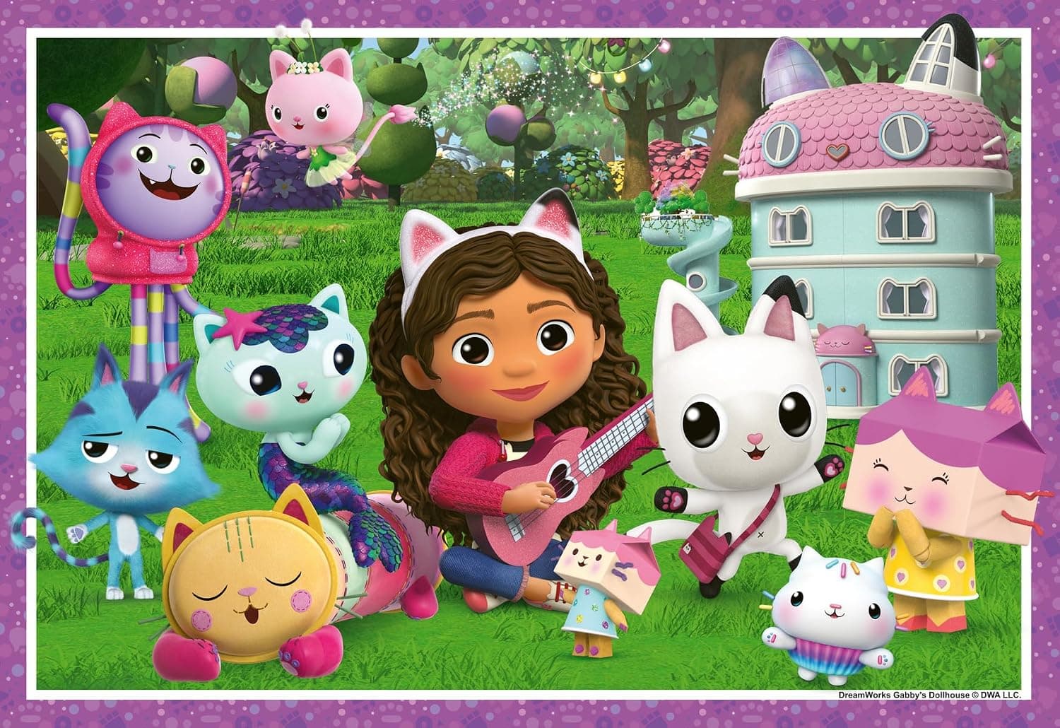 Ravensburger - Gabby's Dollhouse, Puzzle niños 3 años, 35 Piezas.