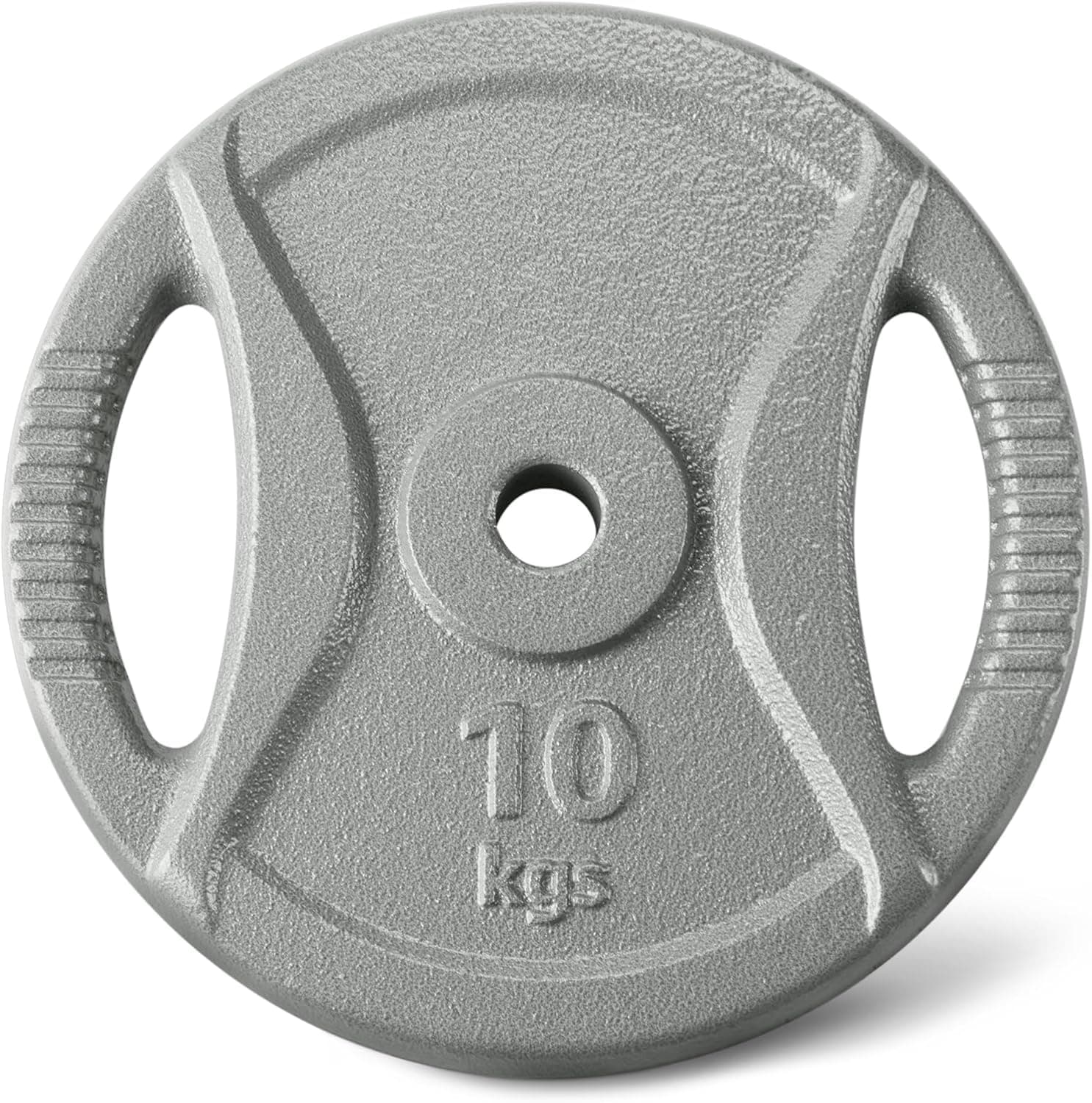 Amazon Basics 2.5cm Grip Hierro fundido Weight Plates
