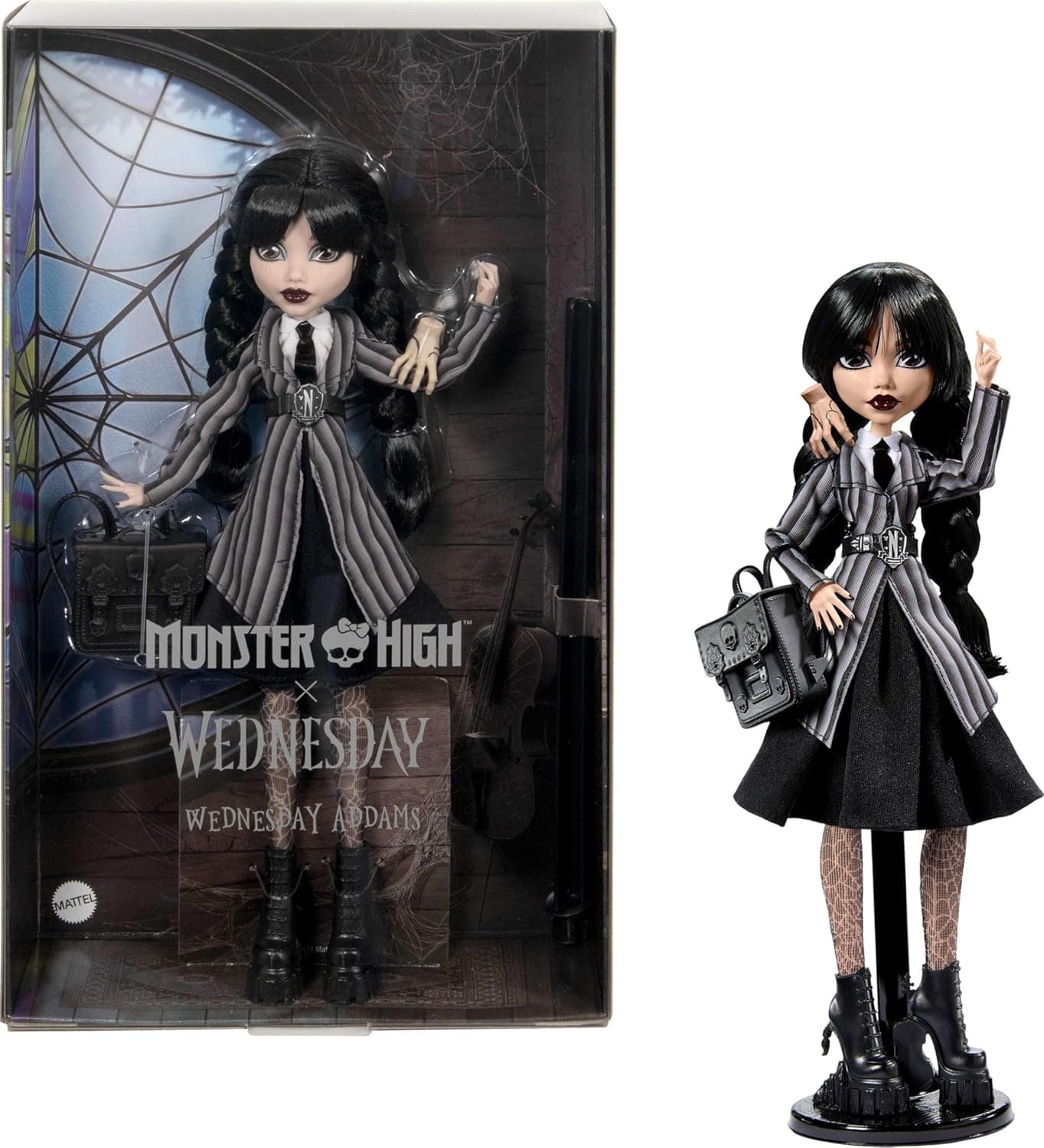 Monster High x Wednesday Addams Muñeca