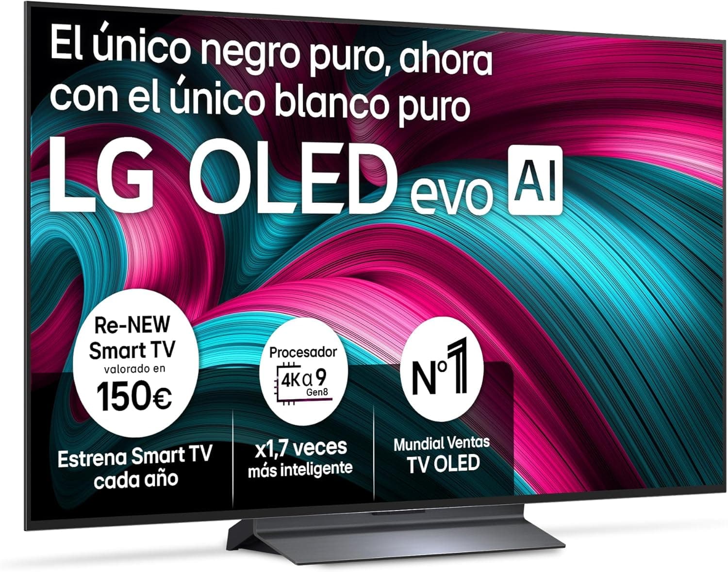 LG OLED55C54LA - Smart TV OLED EVO AI C5 55" 4K, 2025