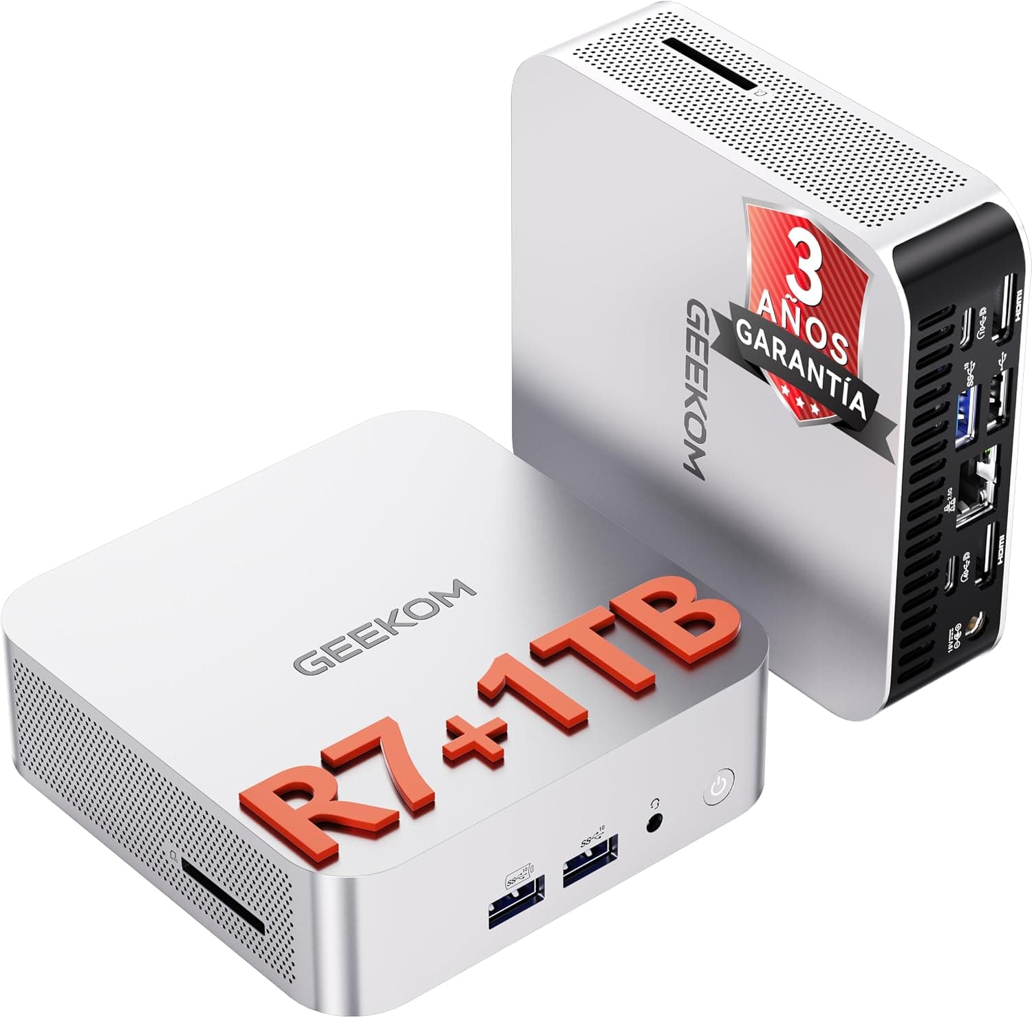 GEEKOM A8 Mini PC con AMD Ryzen 7 8745HS, 1TB SSD+16GB DDR5