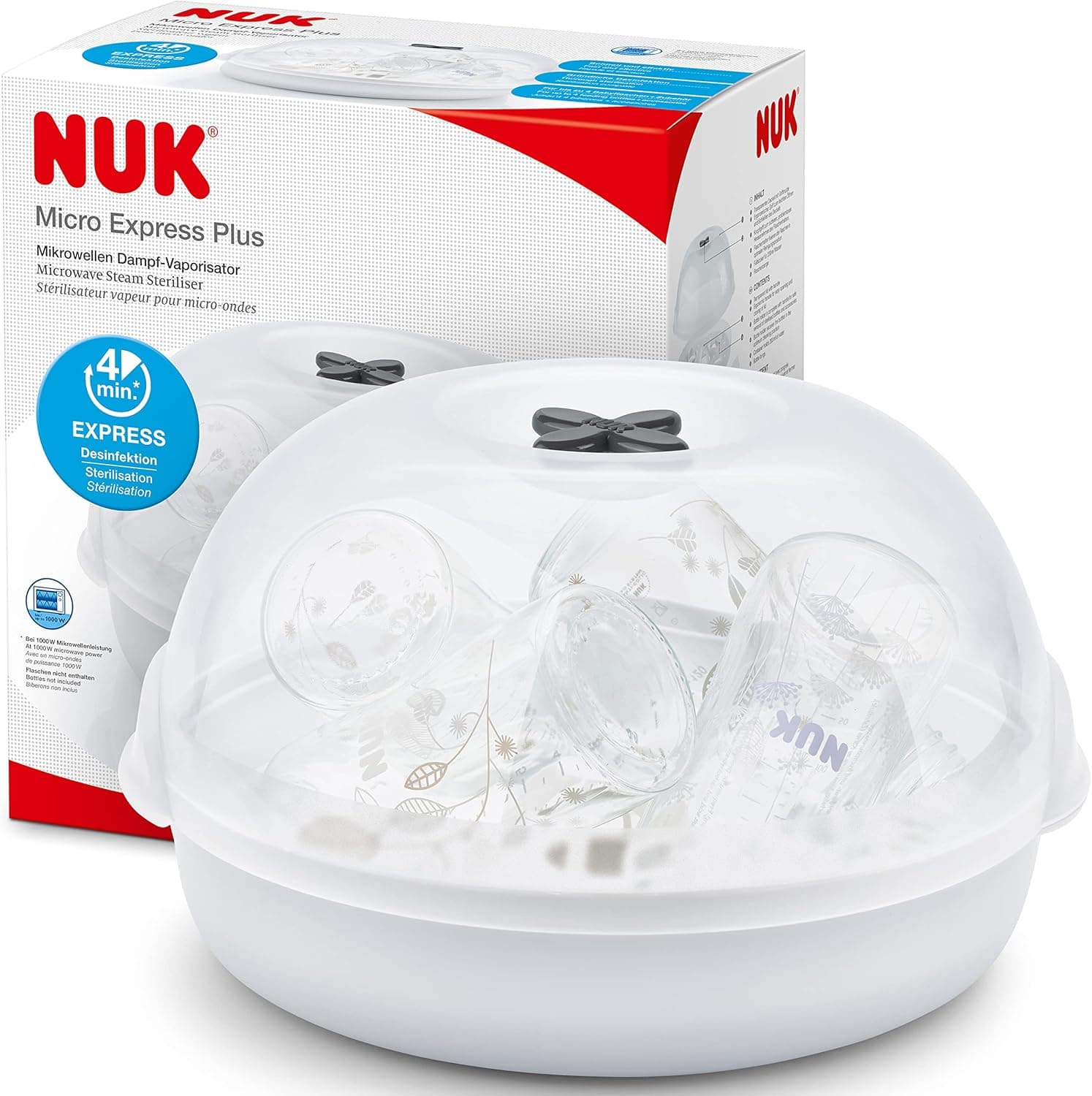 Esterilizador A Vapor Nuk Para Microondas