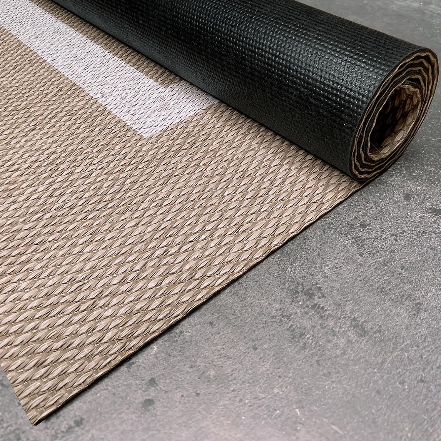 Alfombra vinílica Premium de tejido trenzado alta gama Rectángulo 60x90 cm