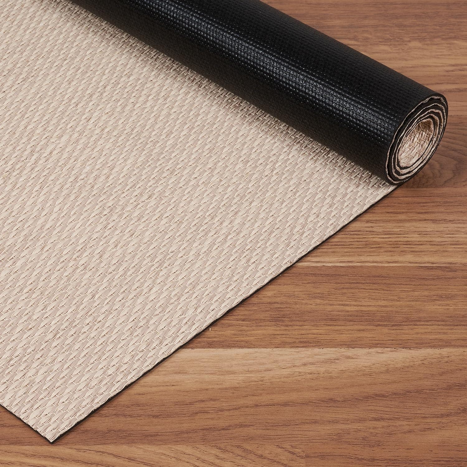 Alfombra vinílica Premium de tejido trenzado de alta gama Crudo 60x90 cm