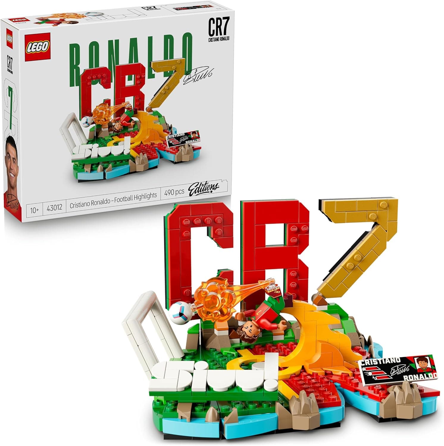 LEGO Editions Cristiano Ronaldo: Fenómenos del Fútbol 43012