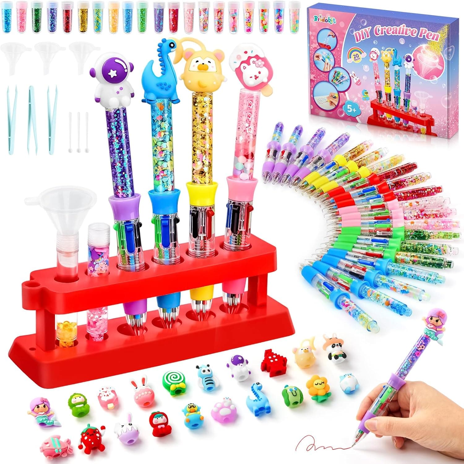 Kit de Creación de Bolígrafos, Cree 20 Bolígrafos Personalizados