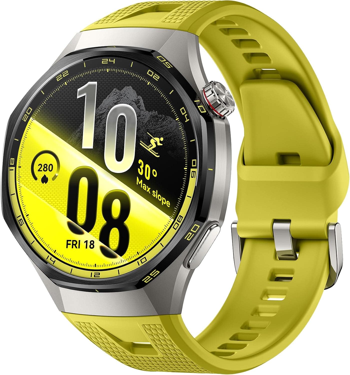 HUAWEI Watch GT 7 Pro 46mm Smartwatch, ECG GPS, iOS, 21 Días, Amarillo