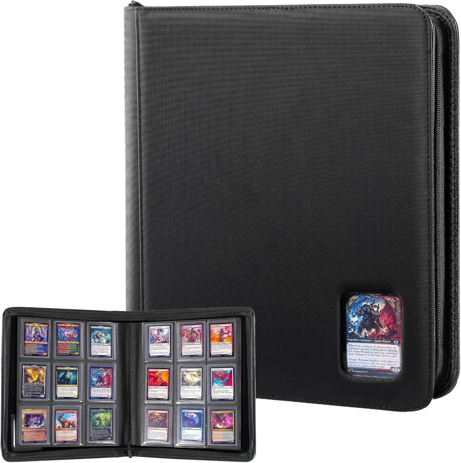 ProCase Álbum para Toploaders 3x4", 324 bolsillos -Negro