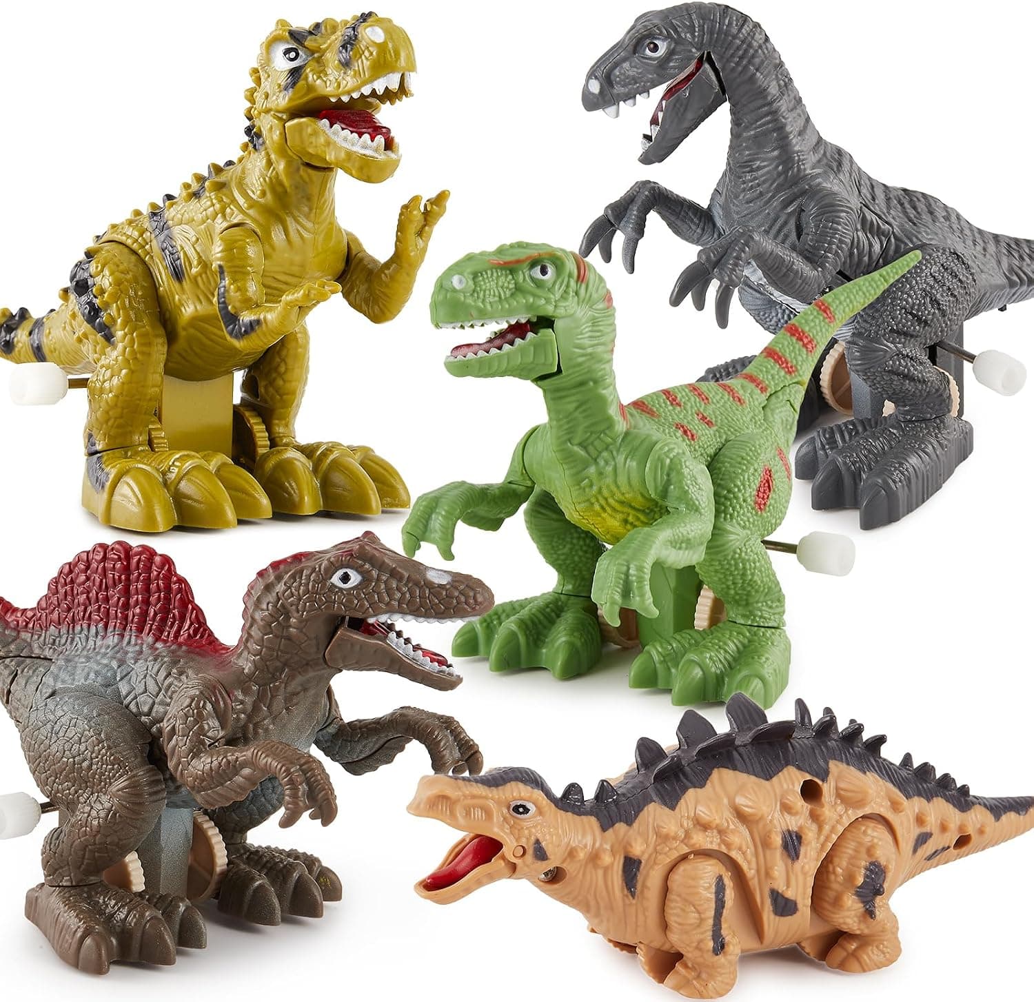 HYAKIDS Dinosaurios Juguetes para Niños 3 Años con Luz