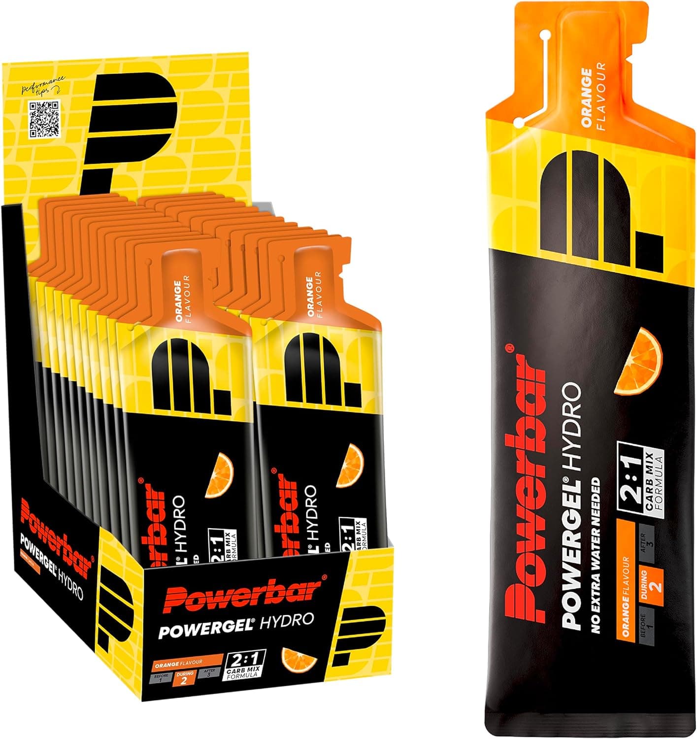Powerbar PowerGel Hydro (24x67ml) Naranja