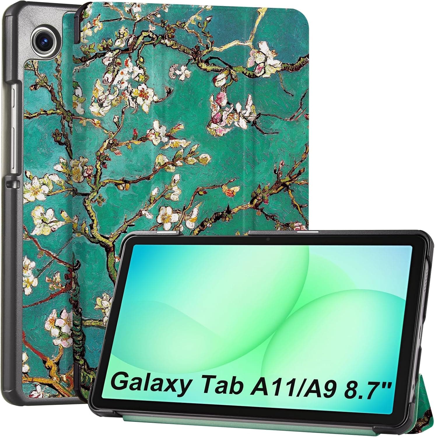 CoBak Funda para Samsung Galaxy Tab A11 8.7" / A9 8.7", Albaricoque