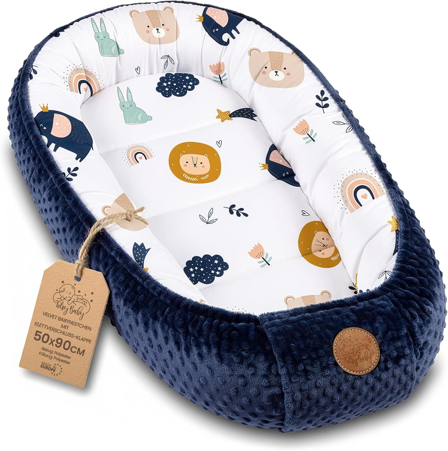 Baby Nest Bebé – Nido Reductor Suave Mullido y portátil Bebe