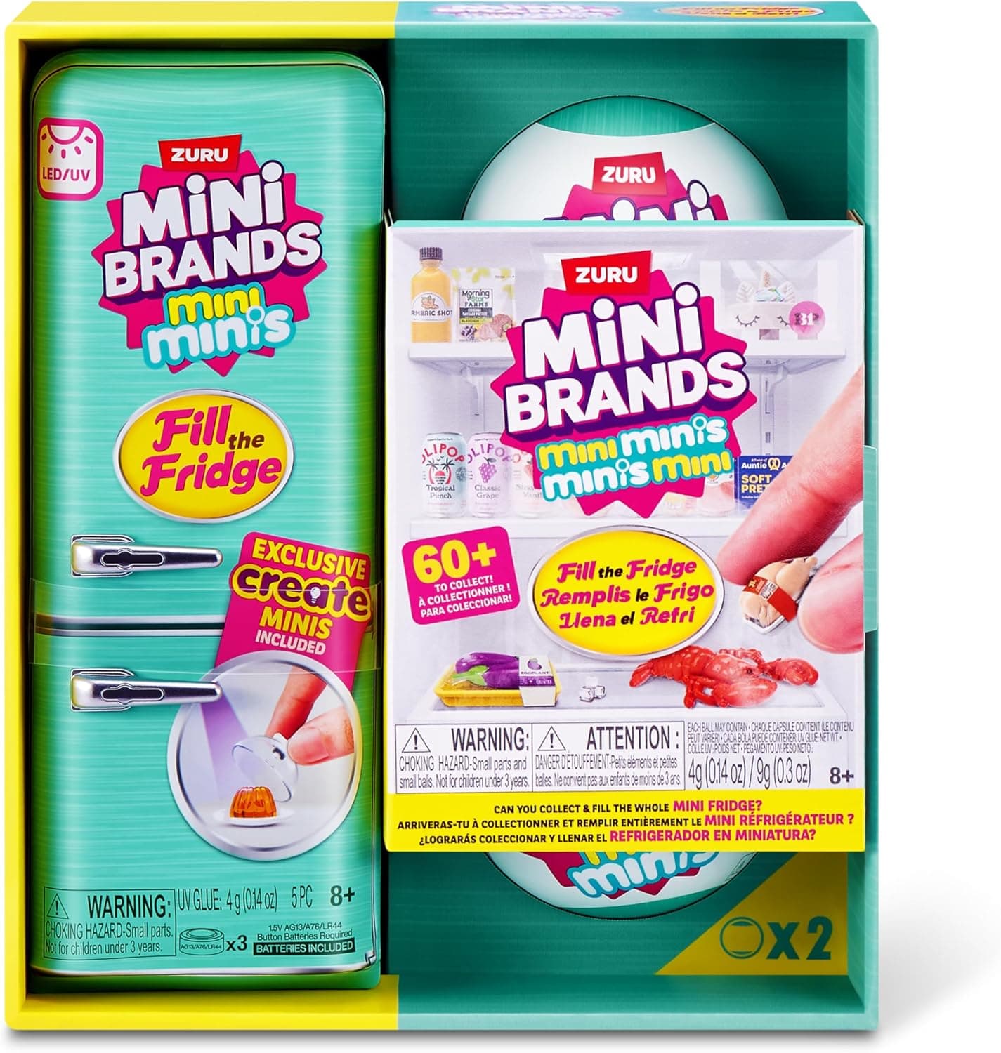 Mini Brands Juego Llena la Nevera S1 + 2 cápsulas INT