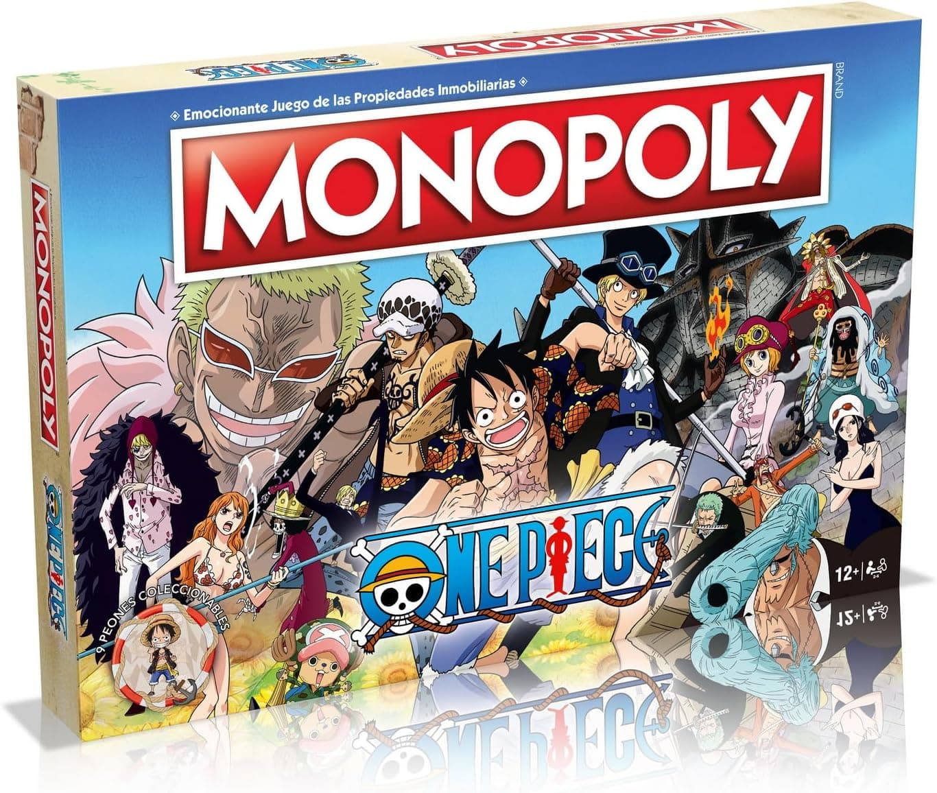 Monopoly Juegos de Mesa One Piece 2-6 Jugadores Desde 12+ Años