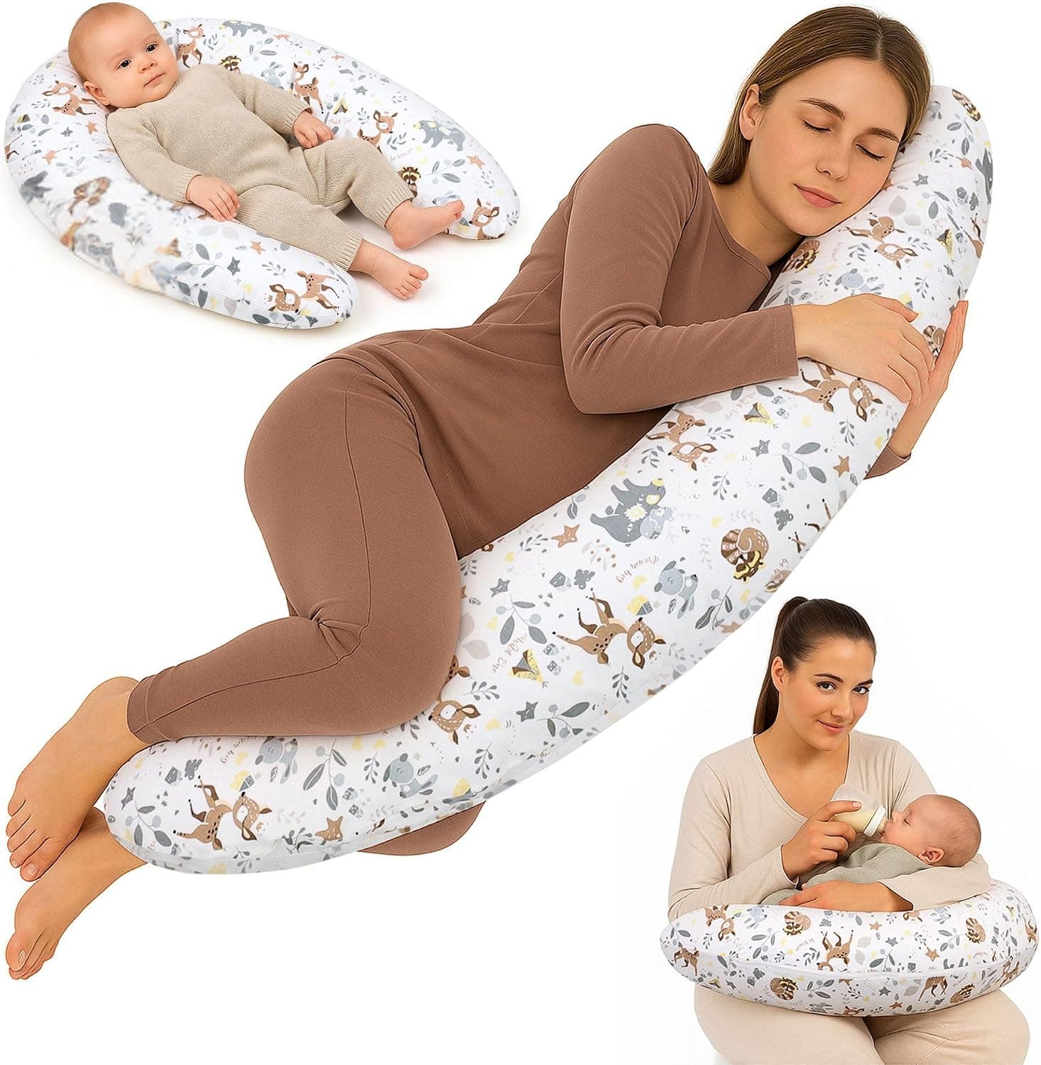 Cojín lactancia 190 cm almohada embarazada Pregnancy Pillow maternidad